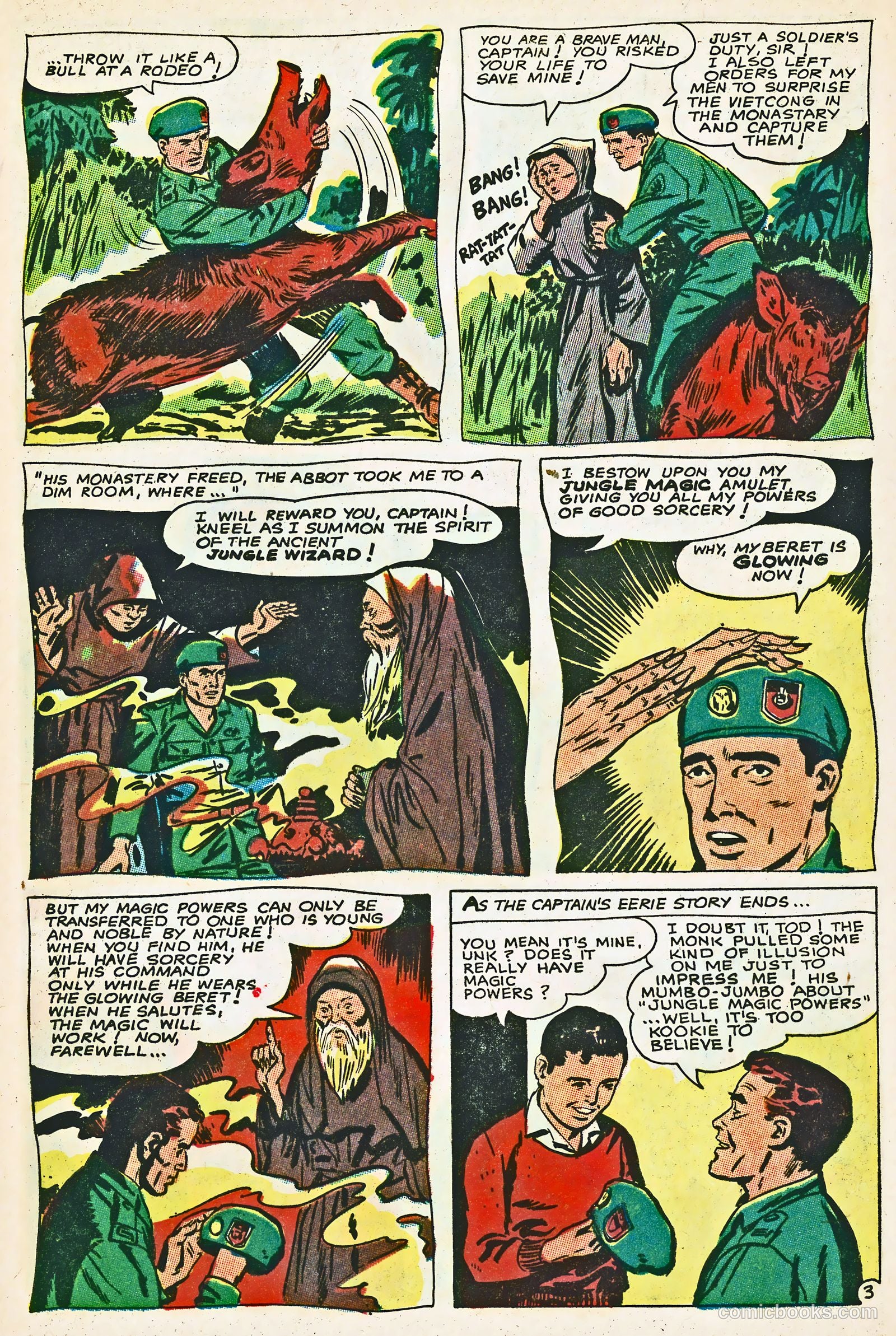 Super Green Beret #1 (1967) — page 5 of 67