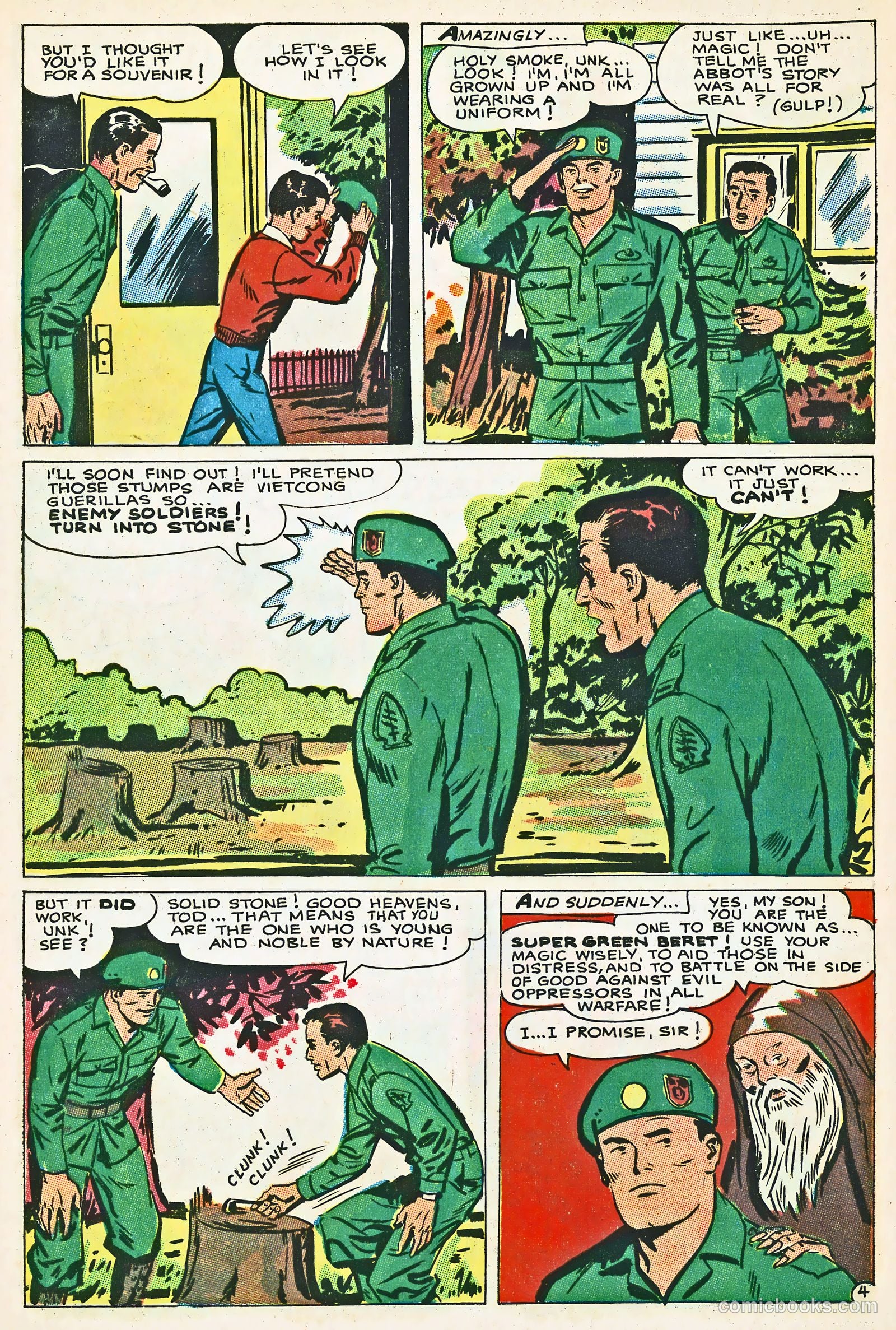 Super Green Beret #1 (1967) — page 6 of 67