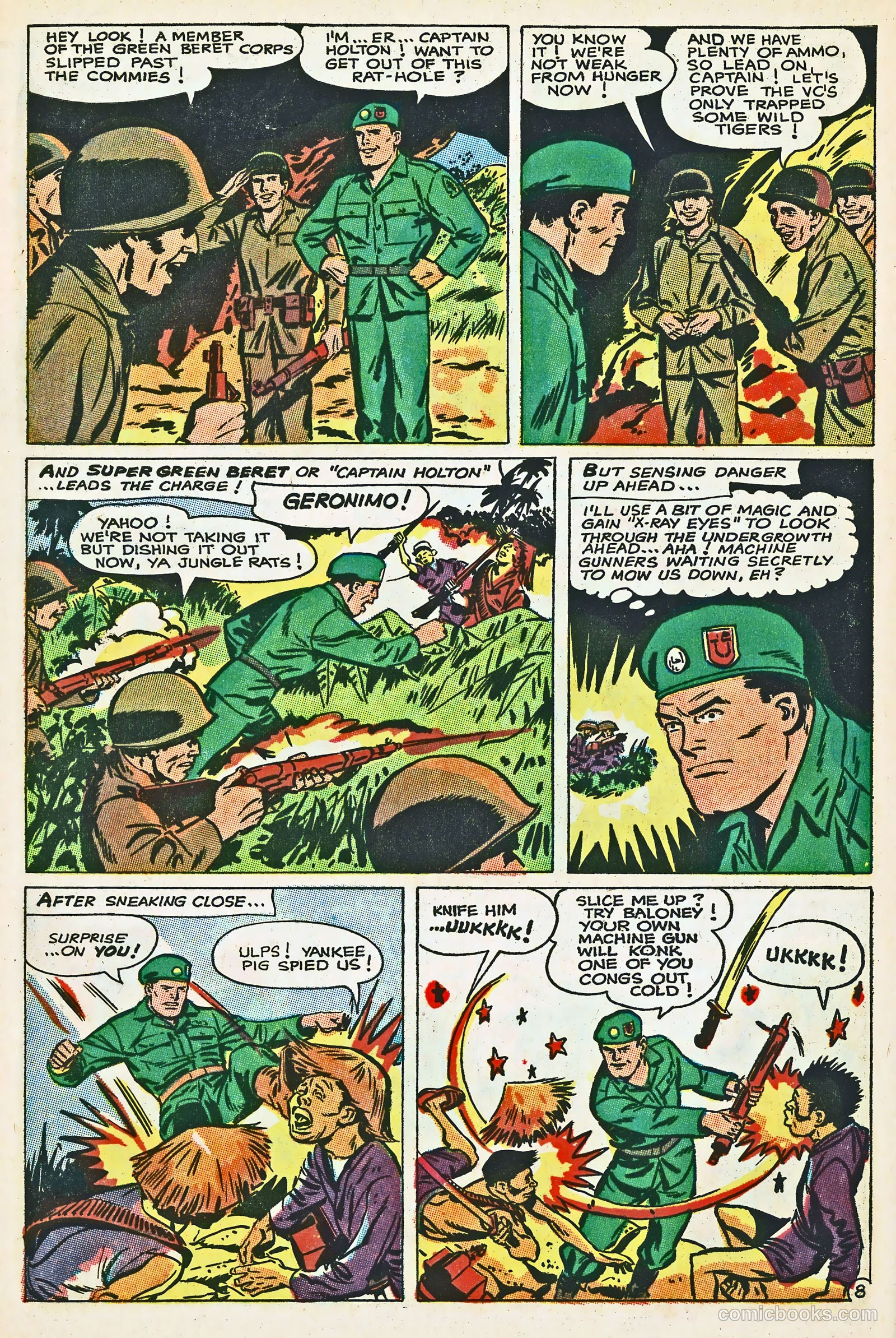 Super Green Beret #1 (1967) — page 10 of 67