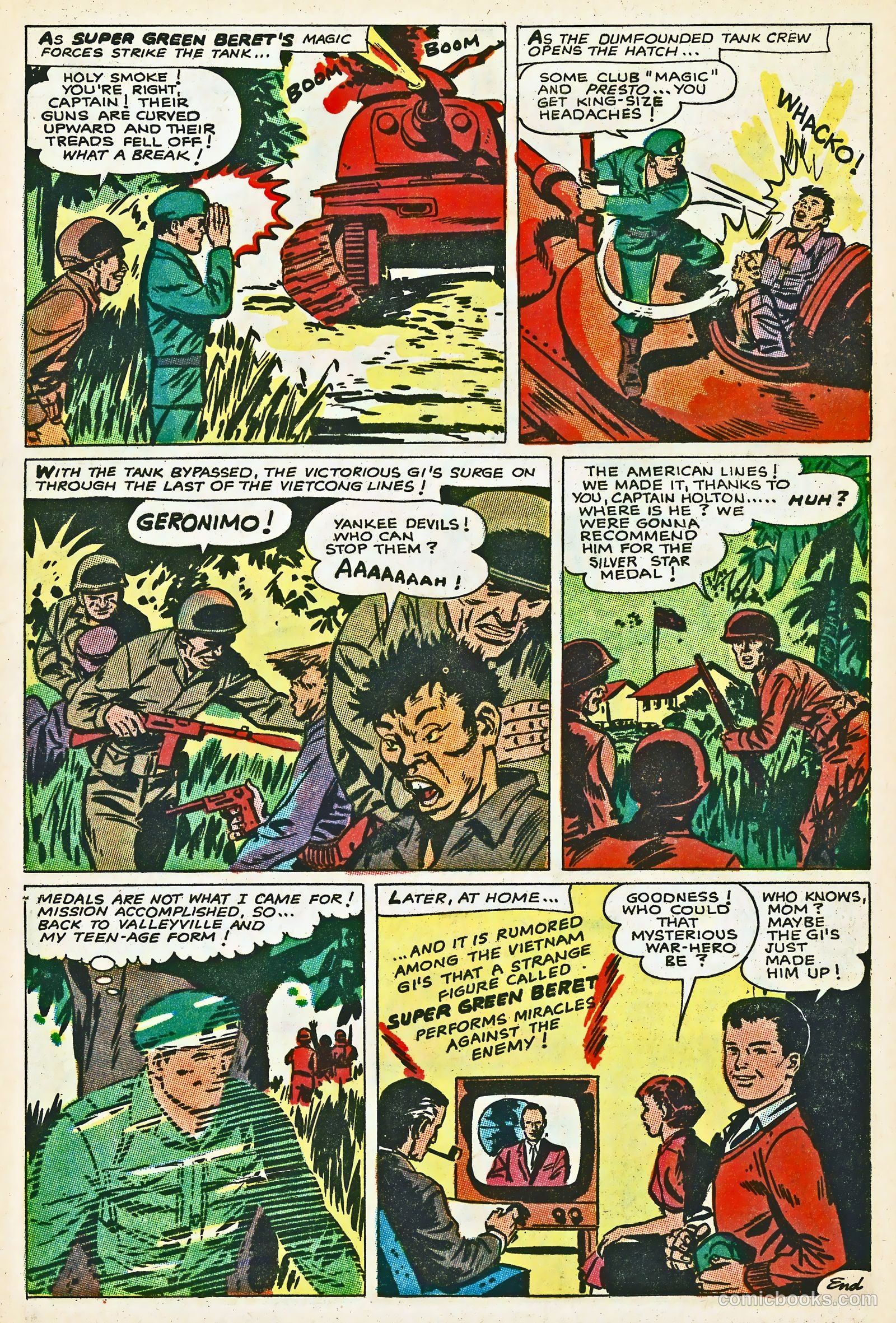 Super Green Beret #1 (1967) — page 12 of 67