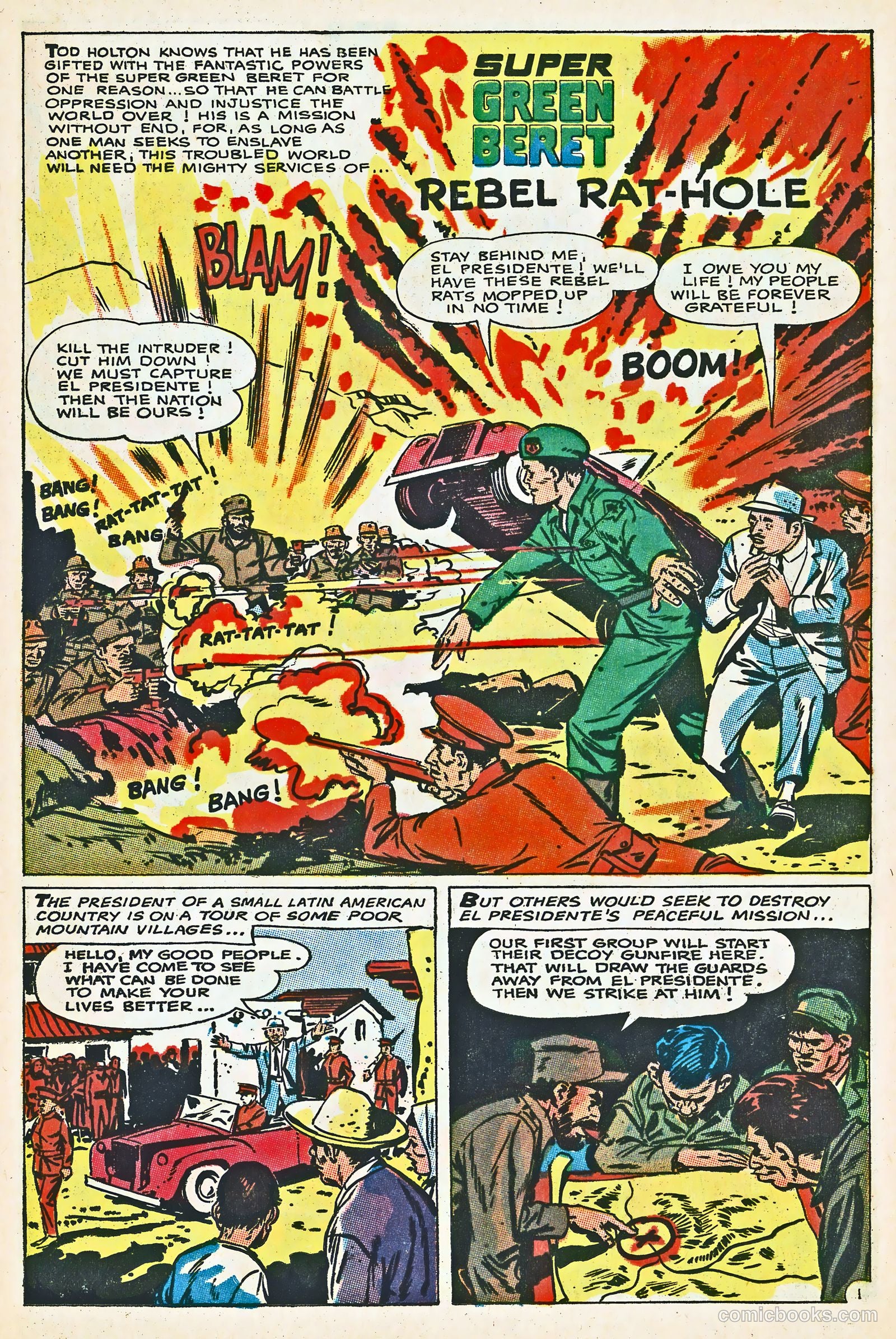 Super Green Beret #1 (1967) — page 15 of 67