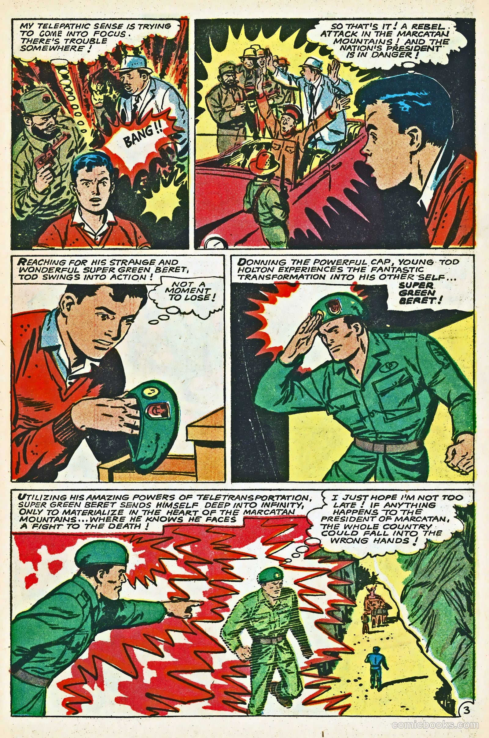 Super Green Beret #1 (1967) — page 17 of 67