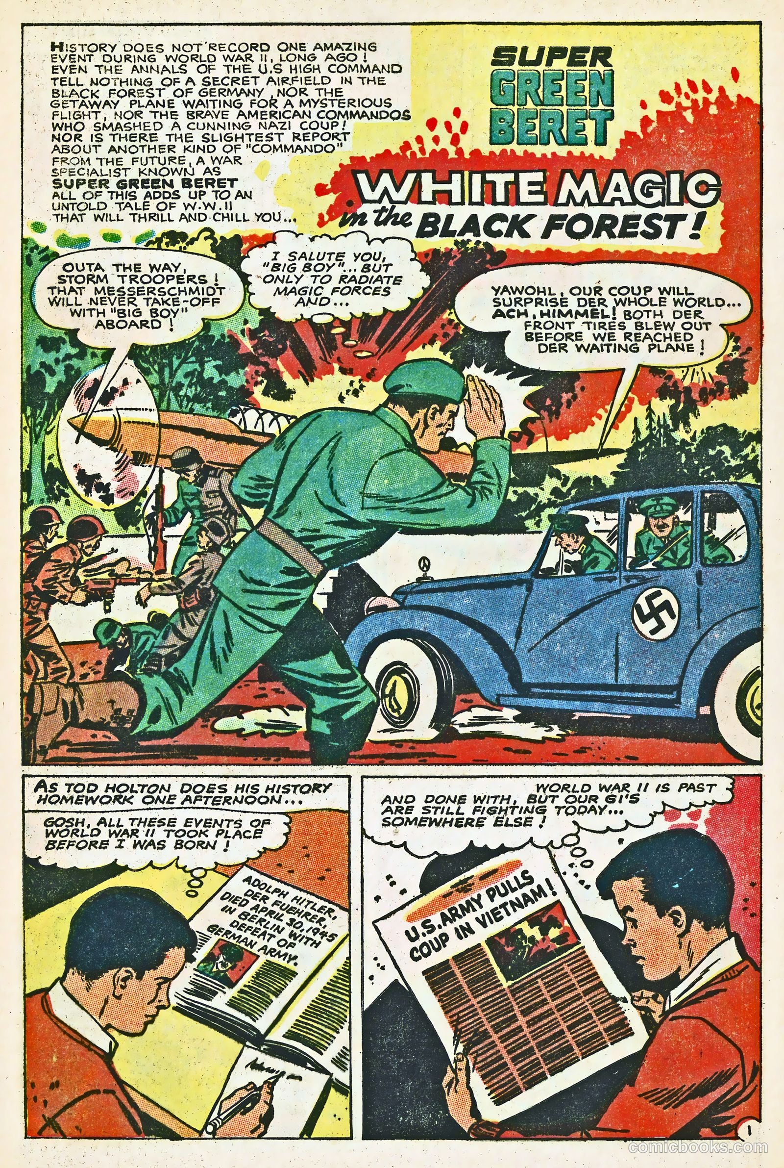 Super Green Beret #1 (1967) — page 25 of 67