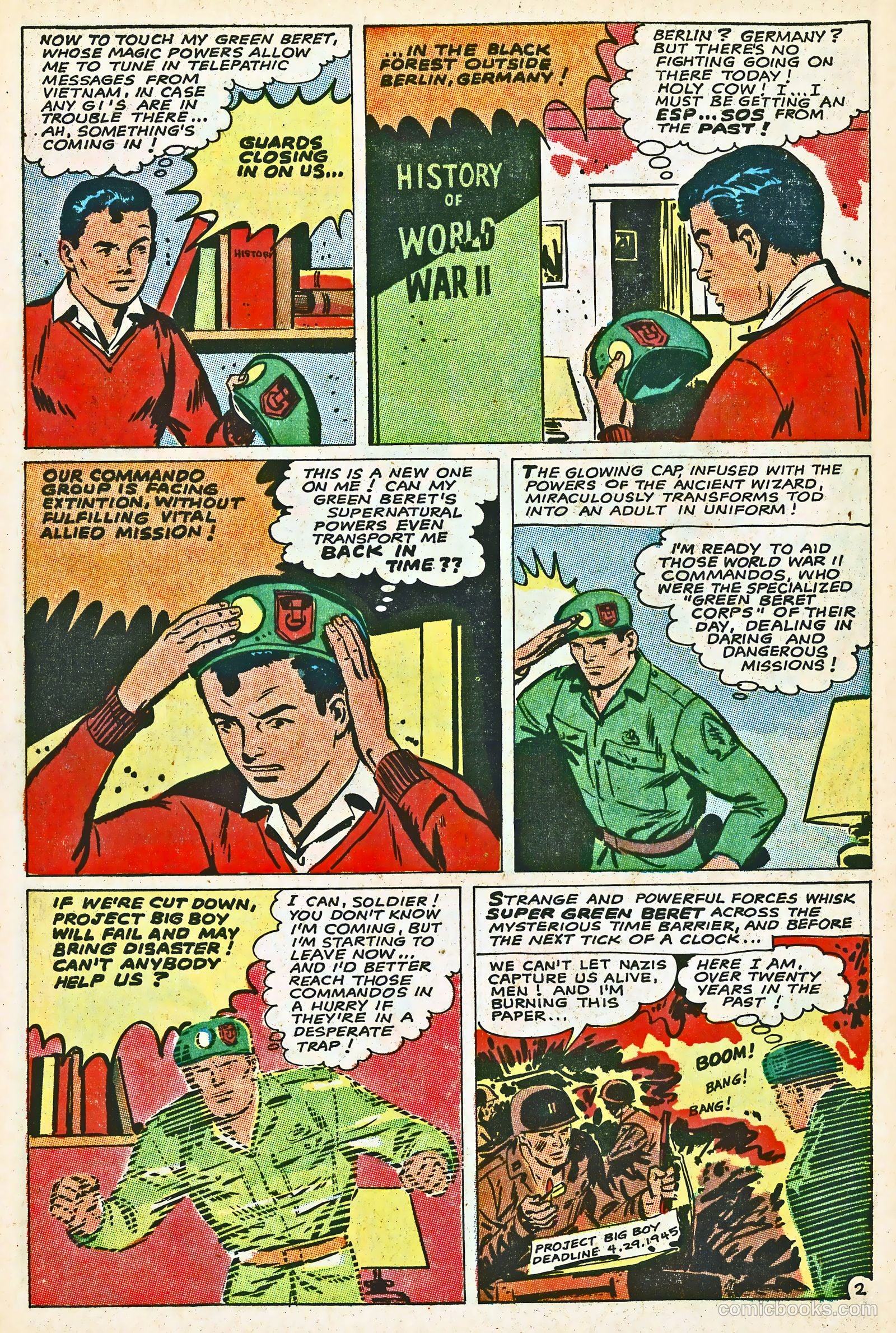 Super Green Beret #1 (1967) — page 26 of 67