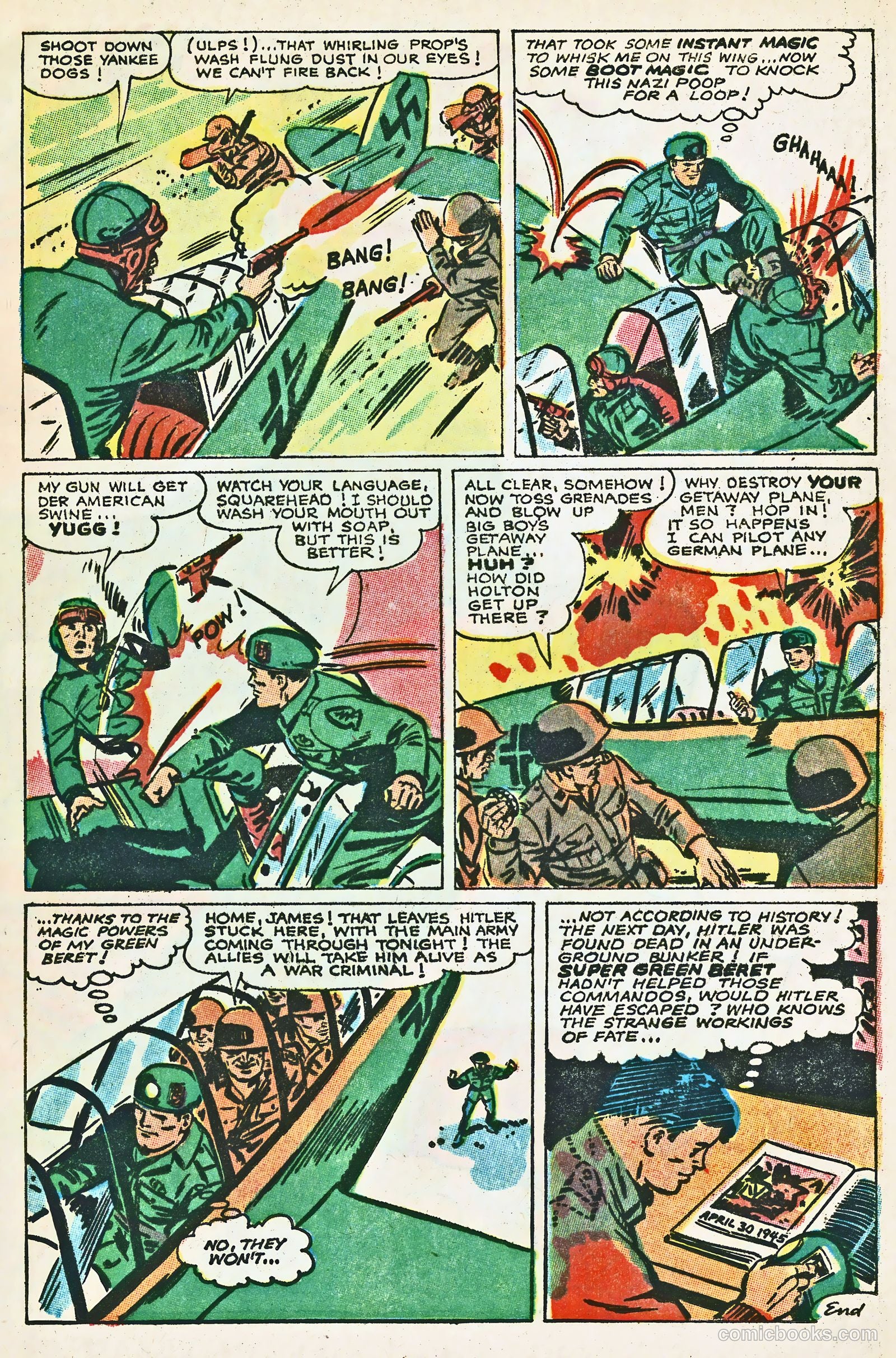 Super Green Beret #1 (1967) — page 33 of 67