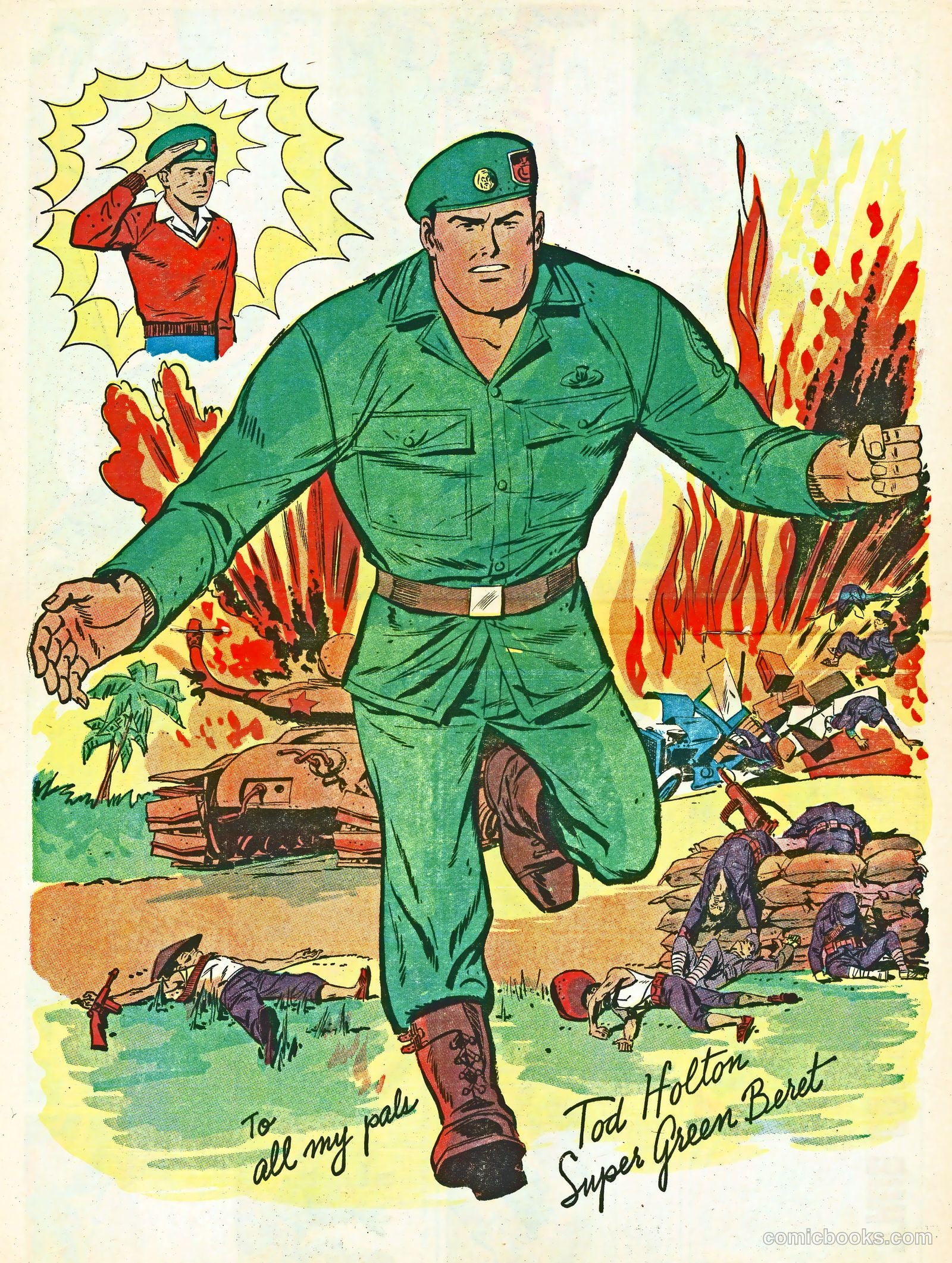 Super Green Beret #1 (1967) — page 34 of 67