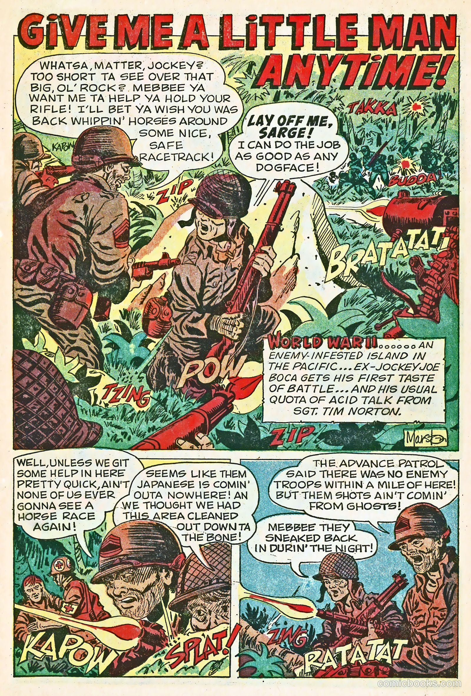 Super Green Beret #1 (1967) — page 38 of 67