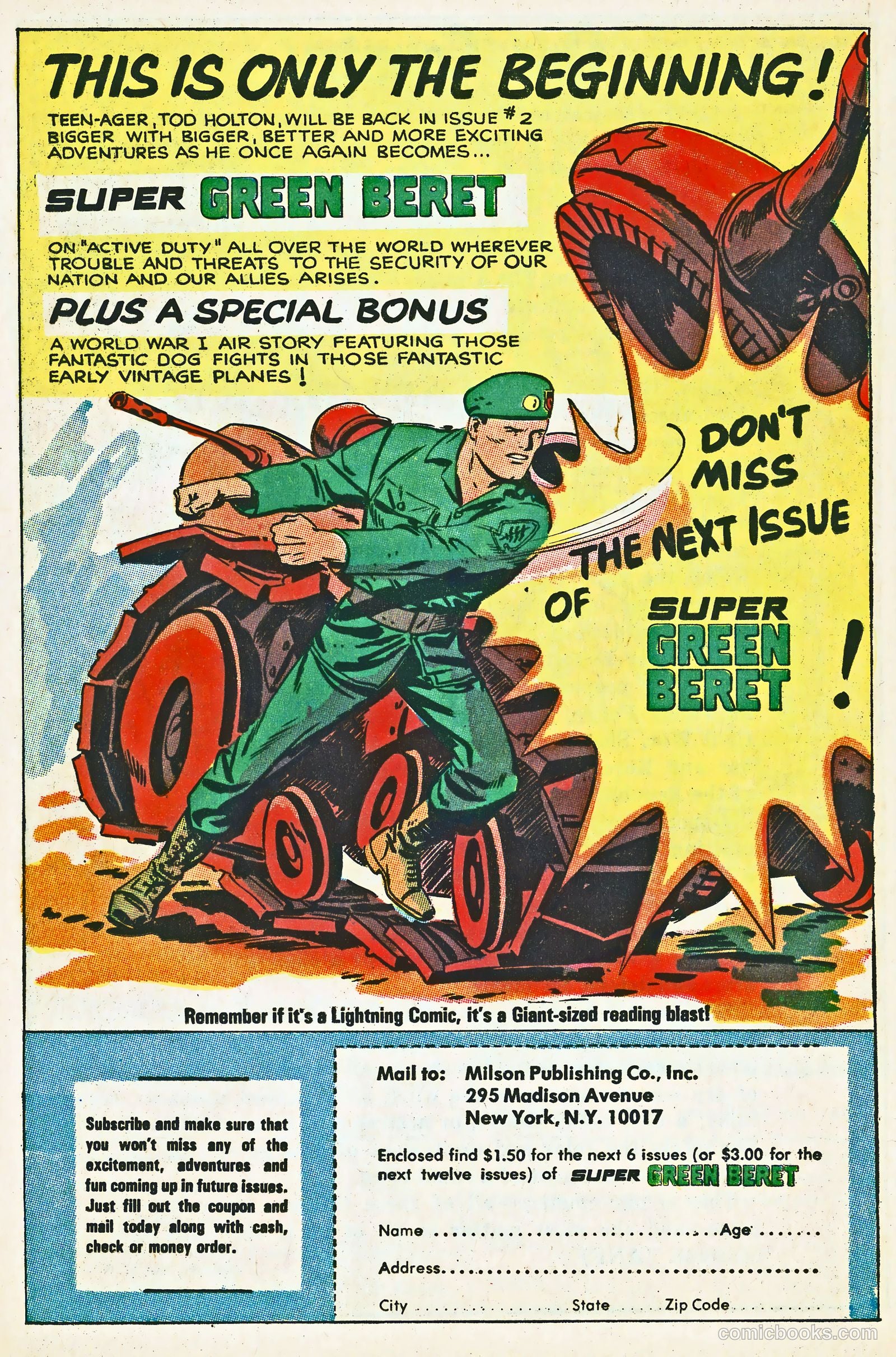 Super Green Beret #1 (1967) — page 53 of 67