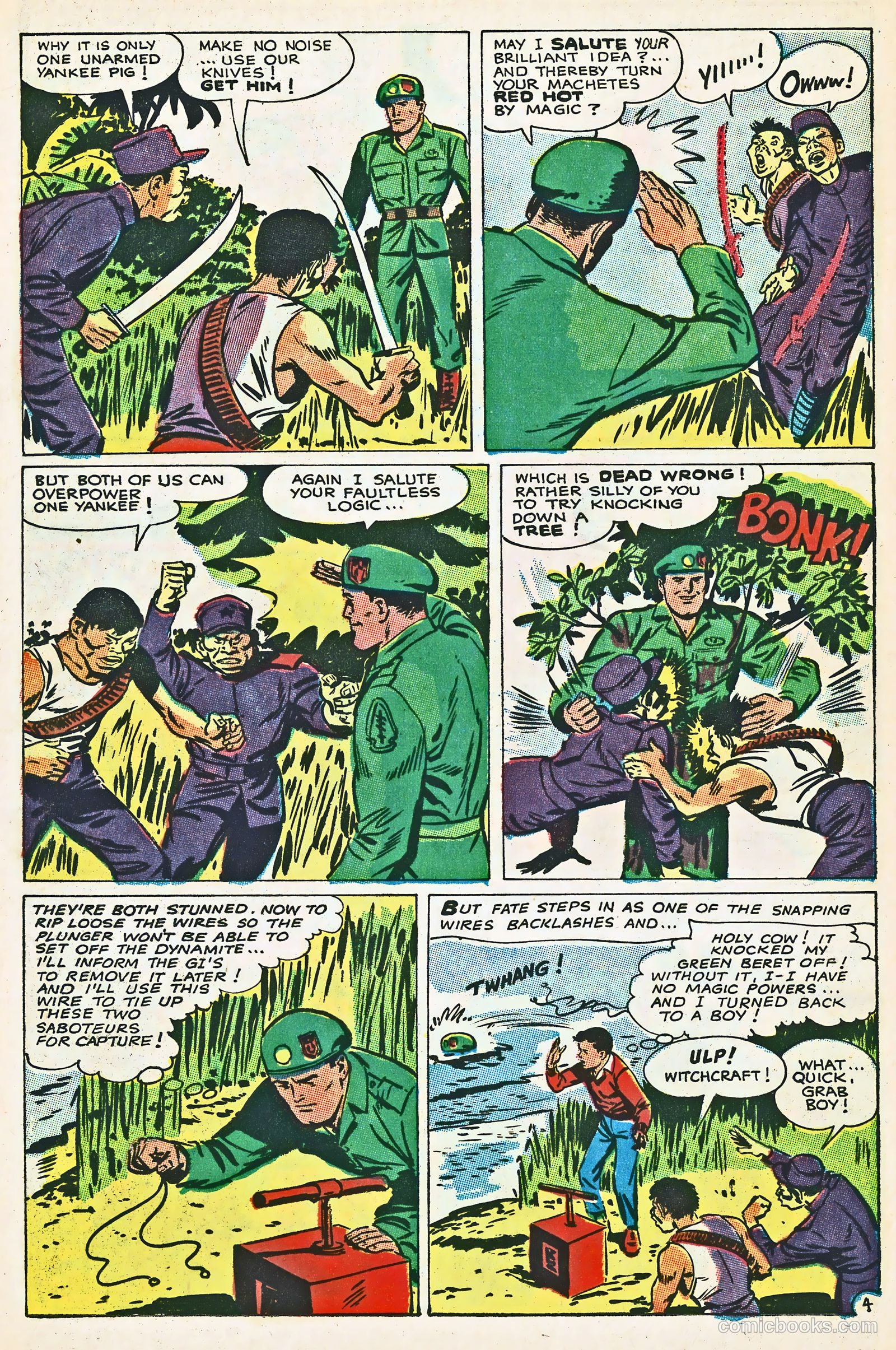 Super Green Beret #1 (1967) — page 57 of 67
