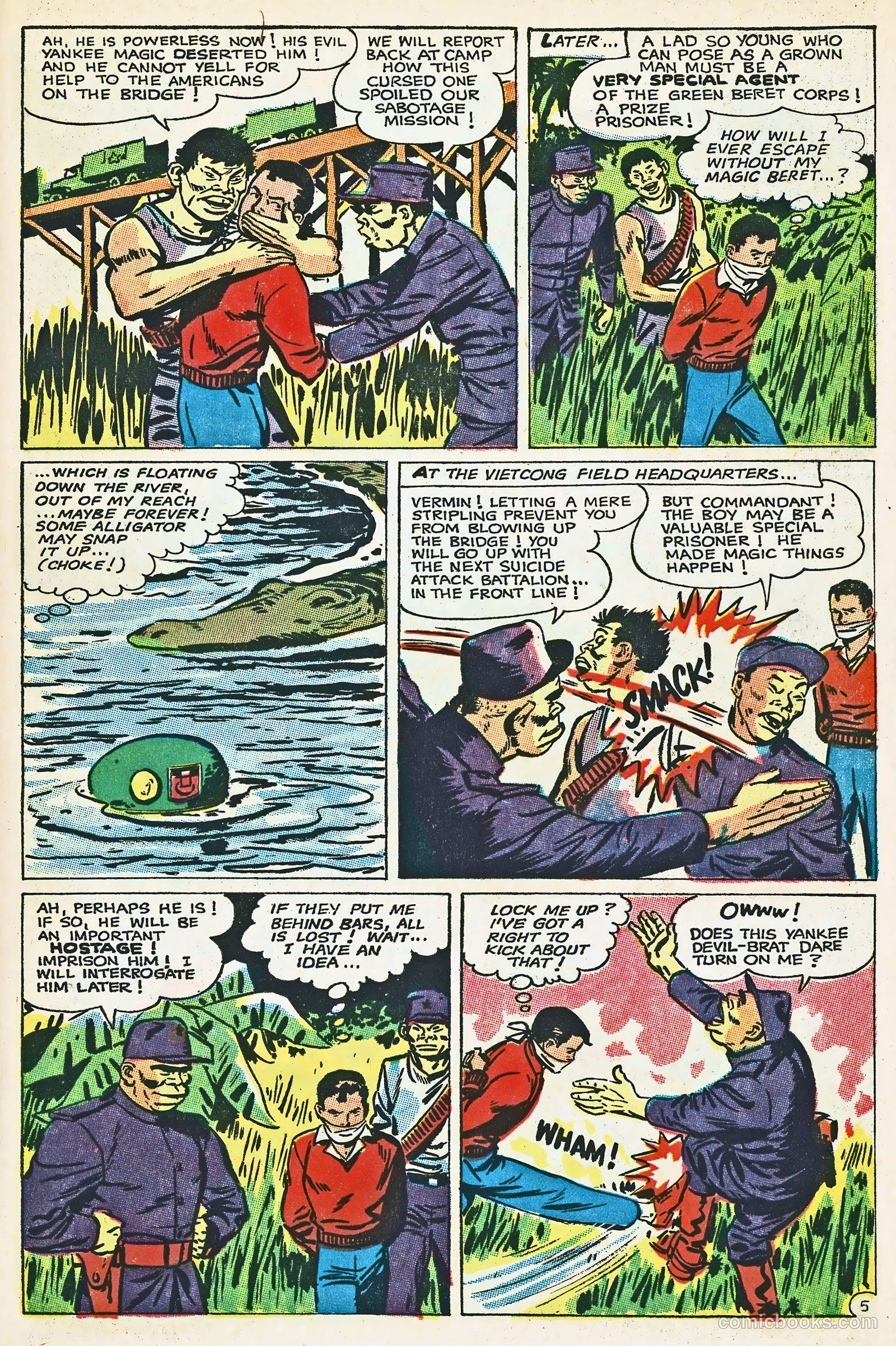 Super Green Beret #1 (1967) — page 58 of 67