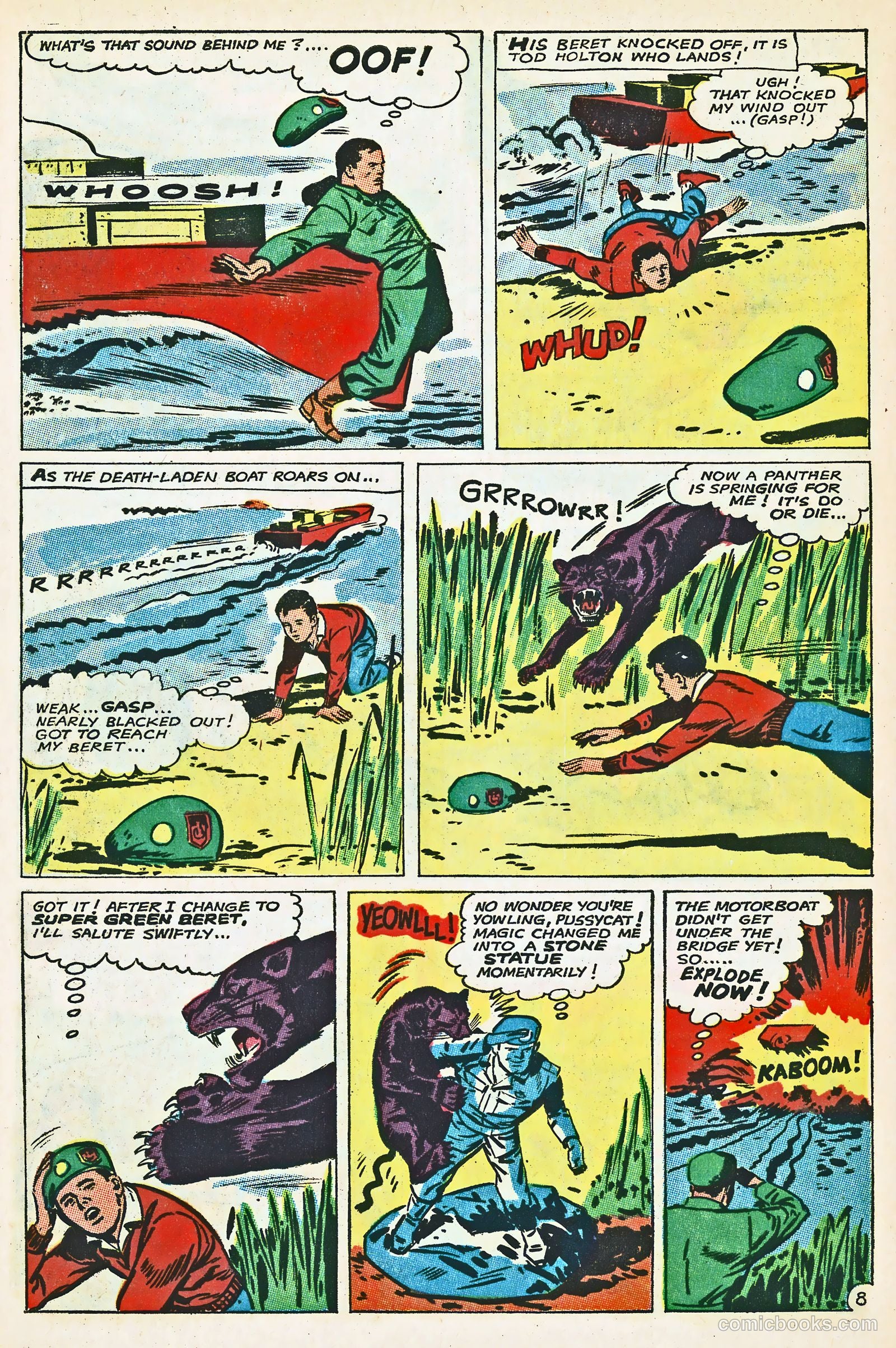 Super Green Beret #1 (1967) — page 61 of 67