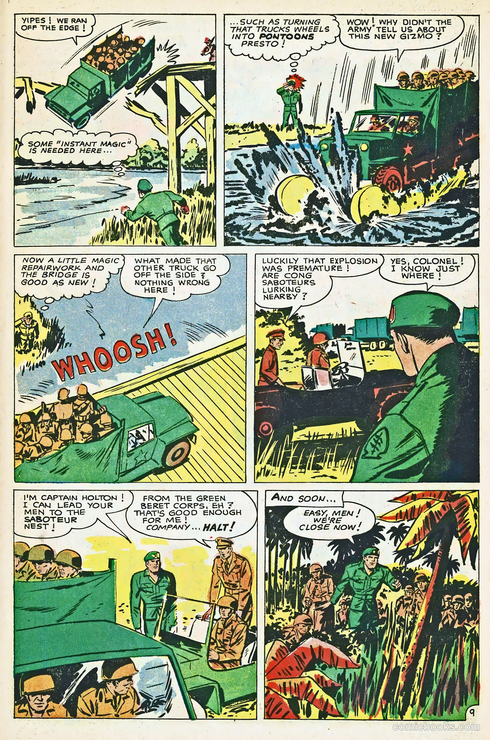 Super Green Beret #1 (1967) — page 62 of 67