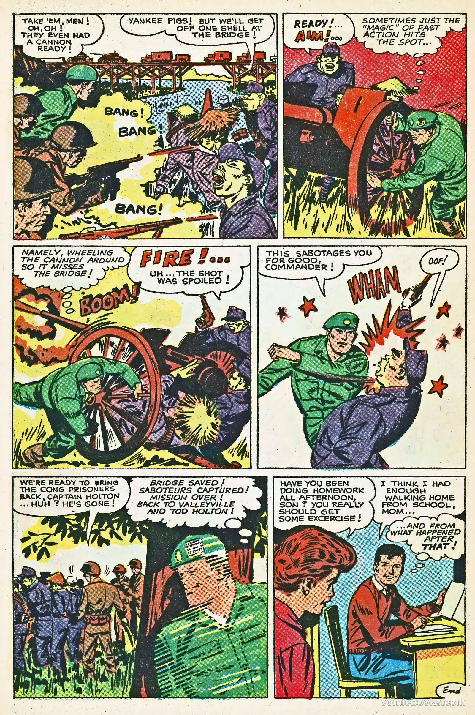 Super Green Beret #1 (1967) — page 63 of 67
