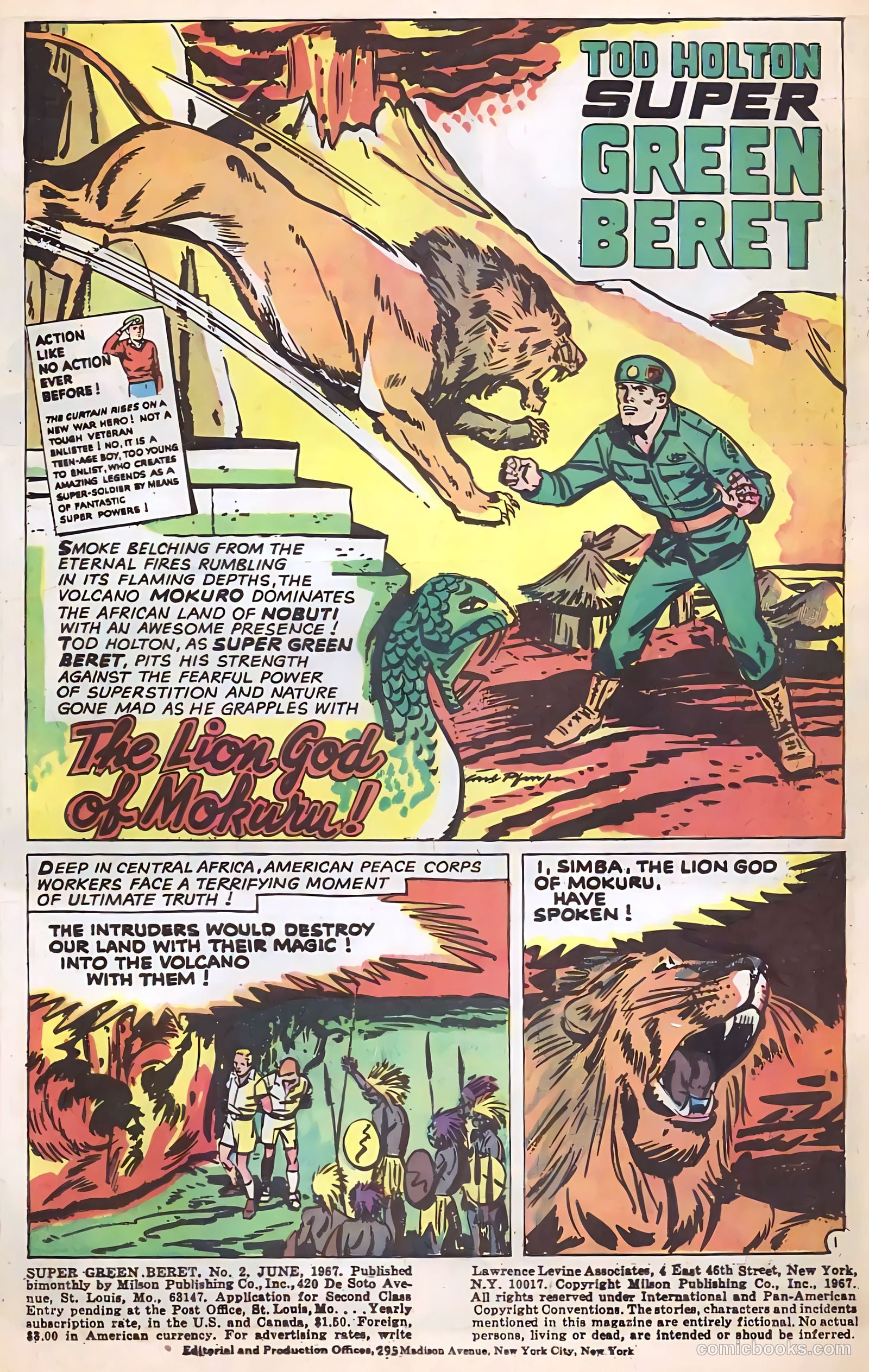 Super Green Beret #2 (1967) — page 3 of 67