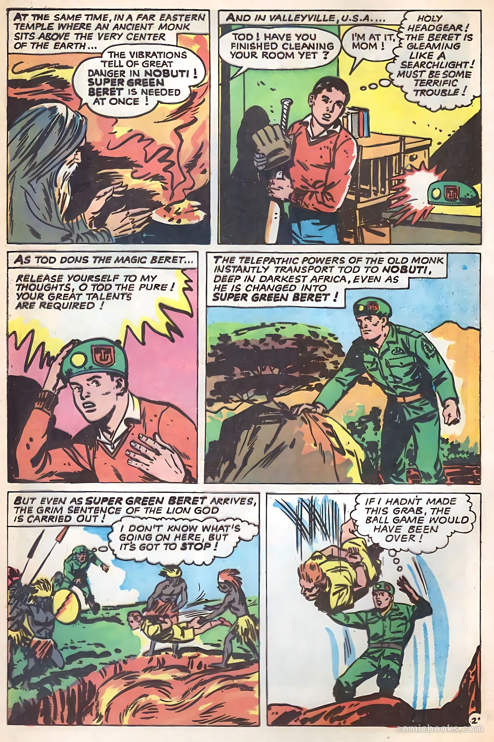 Super Green Beret #2 (1967) — page 4 of 67