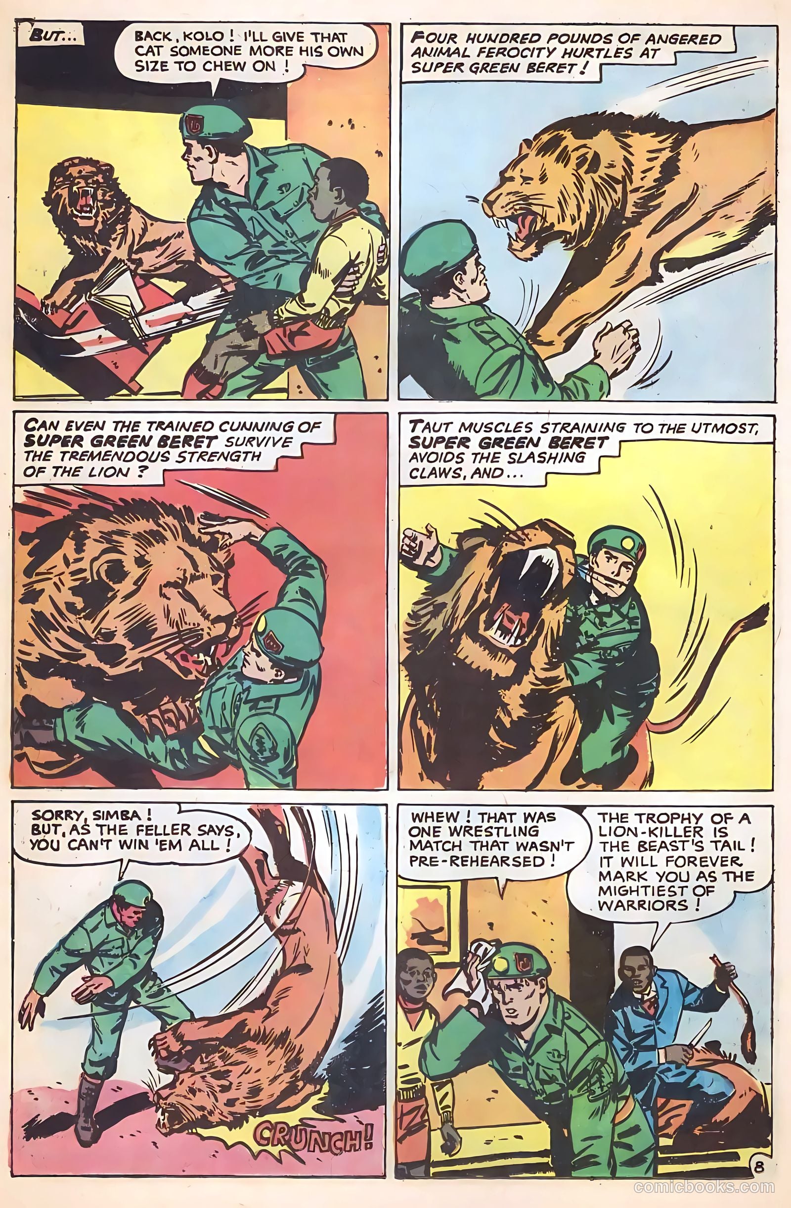 Super Green Beret #2 (1967) — page 10 of 67