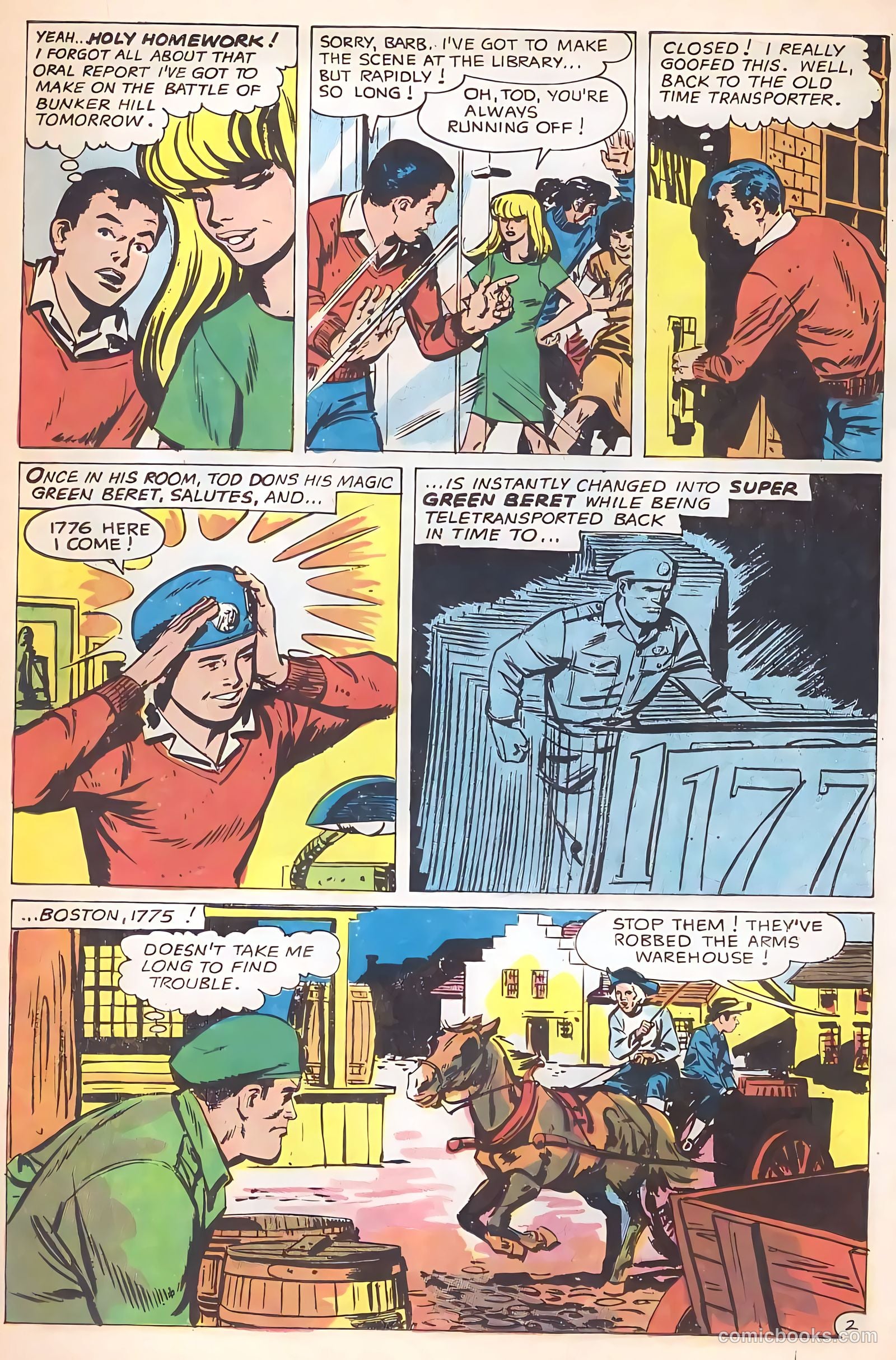 Super Green Beret #2 (1967) — page 30 of 67