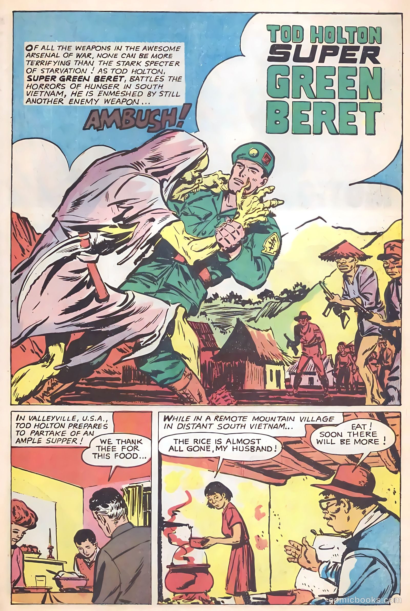 Super Green Beret #2 (1967) — page 54 of 67