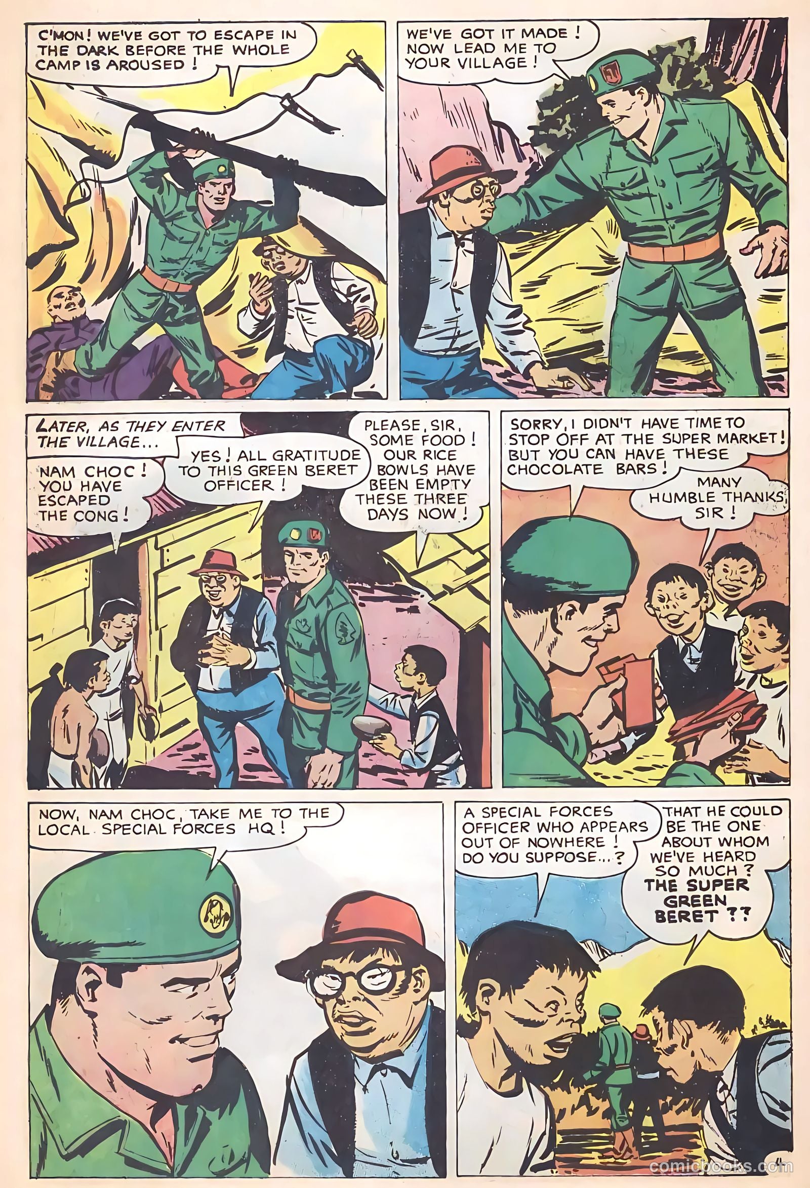 Super Green Beret #2 (1967) — page 57 of 67