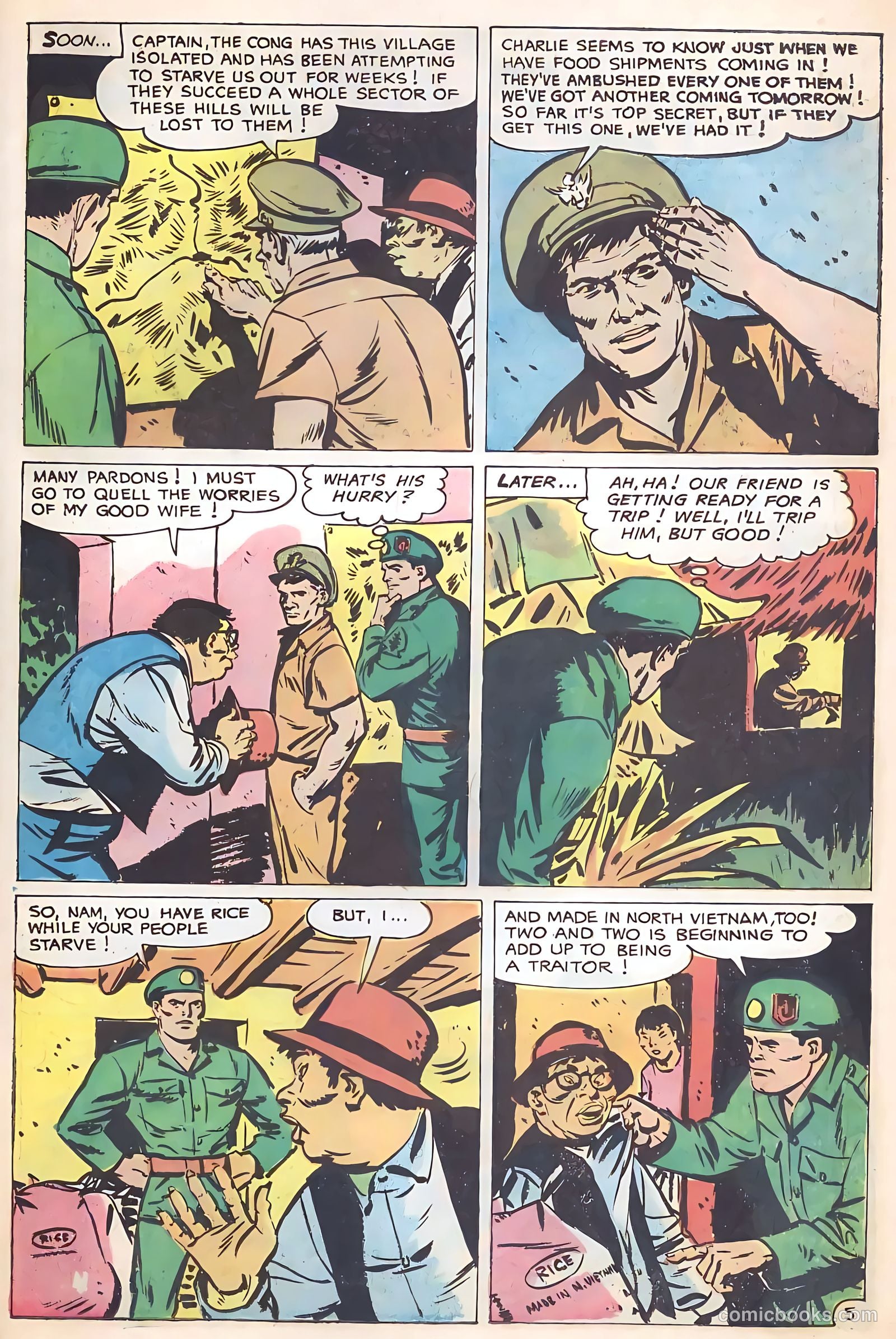 Super Green Beret #2 (1967) — page 58 of 67