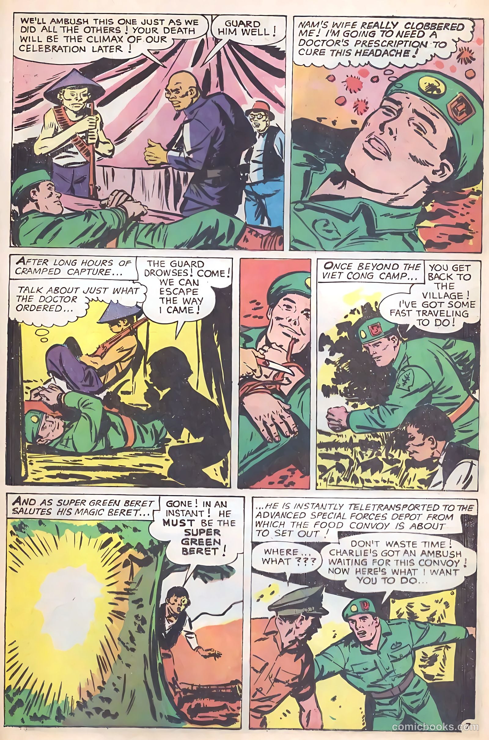 Super Green Beret #2 (1967) — page 60 of 67