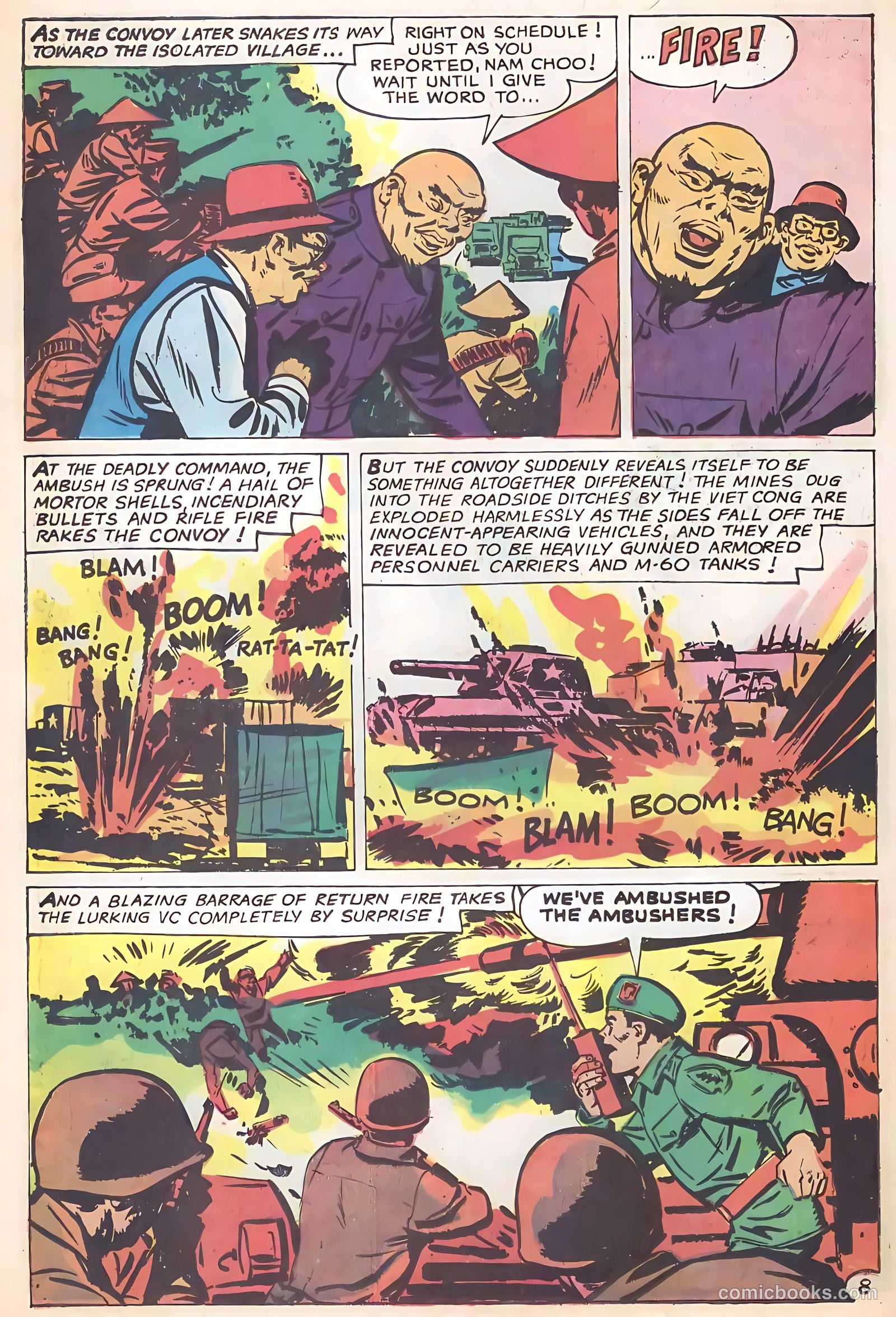 Super Green Beret #2 (1967) — page 61 of 67