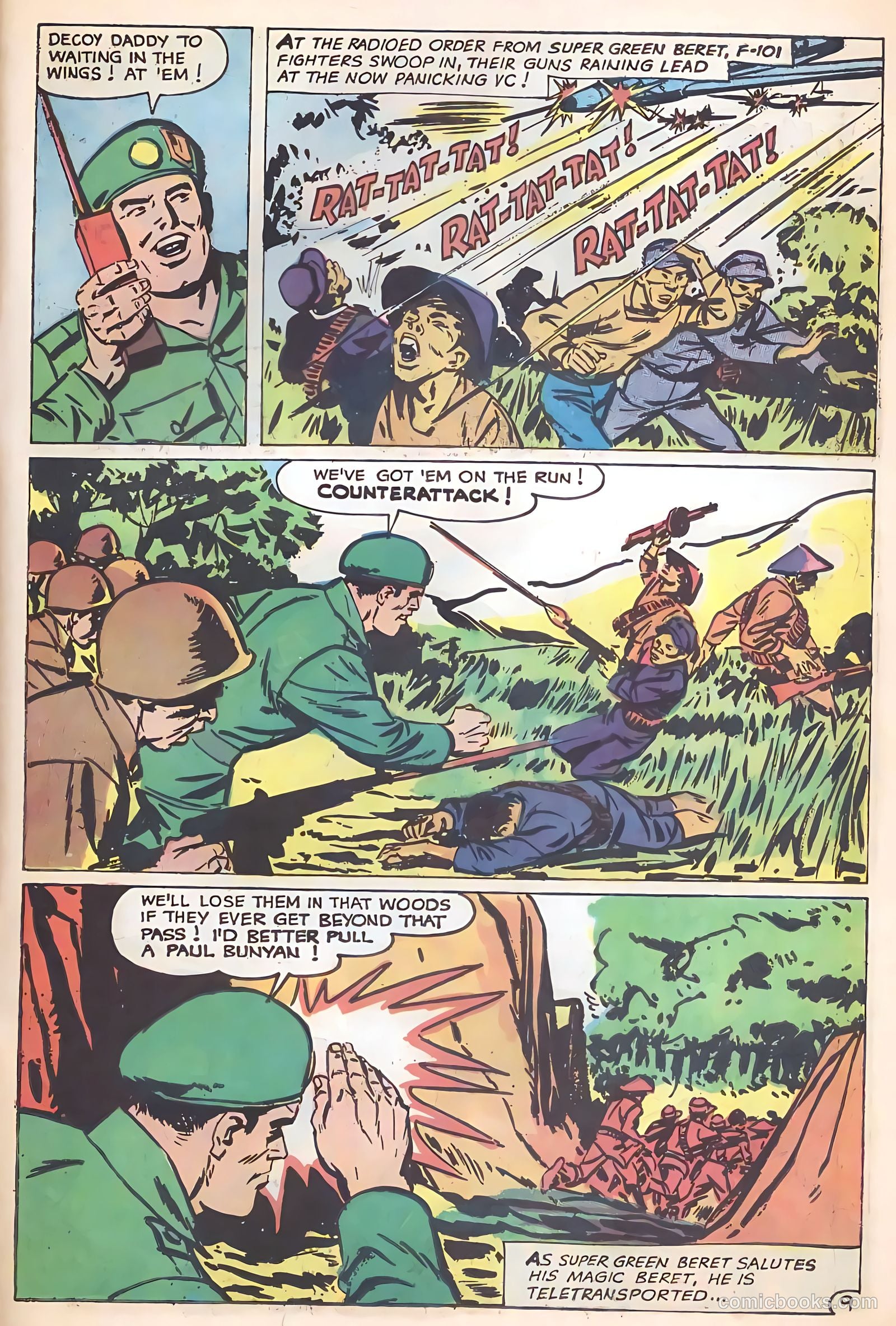 Super Green Beret #2 (1967) — page 62 of 67