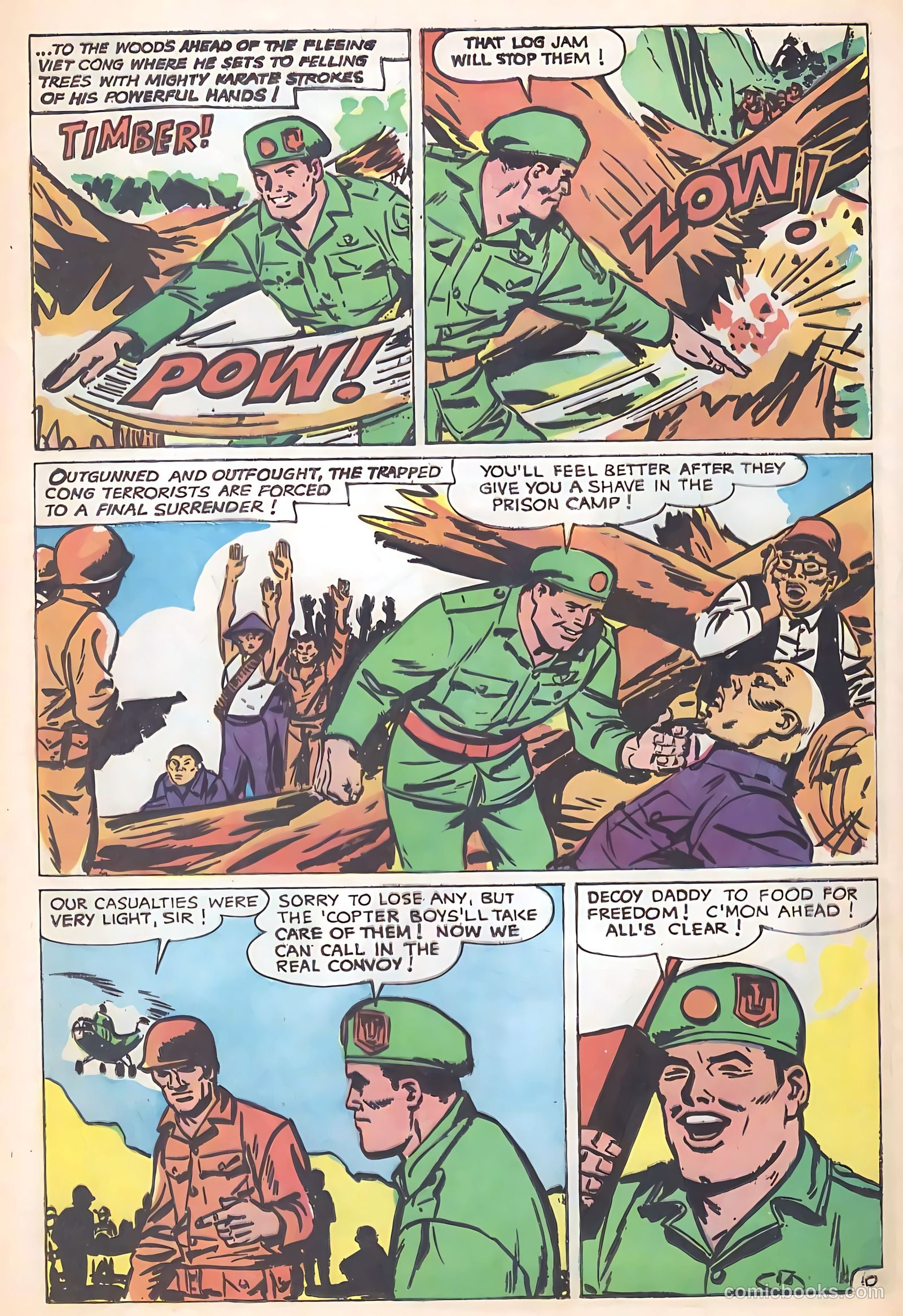 Super Green Beret #2 (1967) — page 63 of 67
