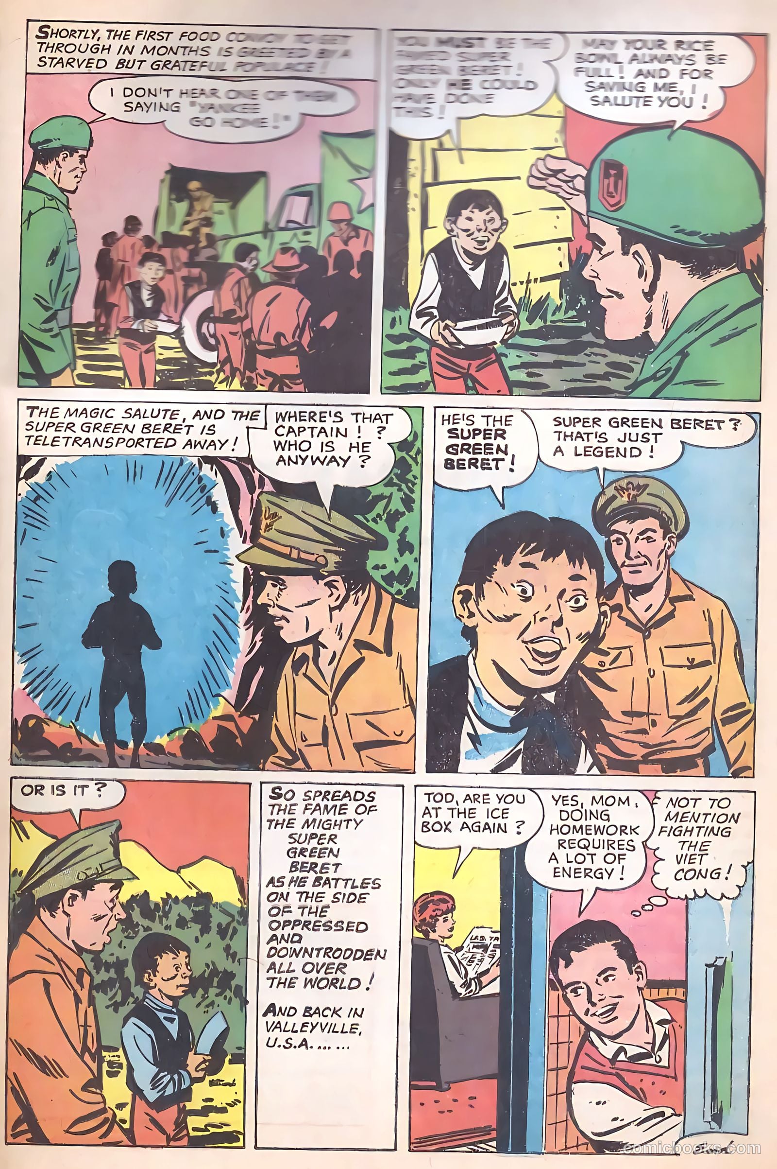 Super Green Beret #2 (1967) — page 64 of 67