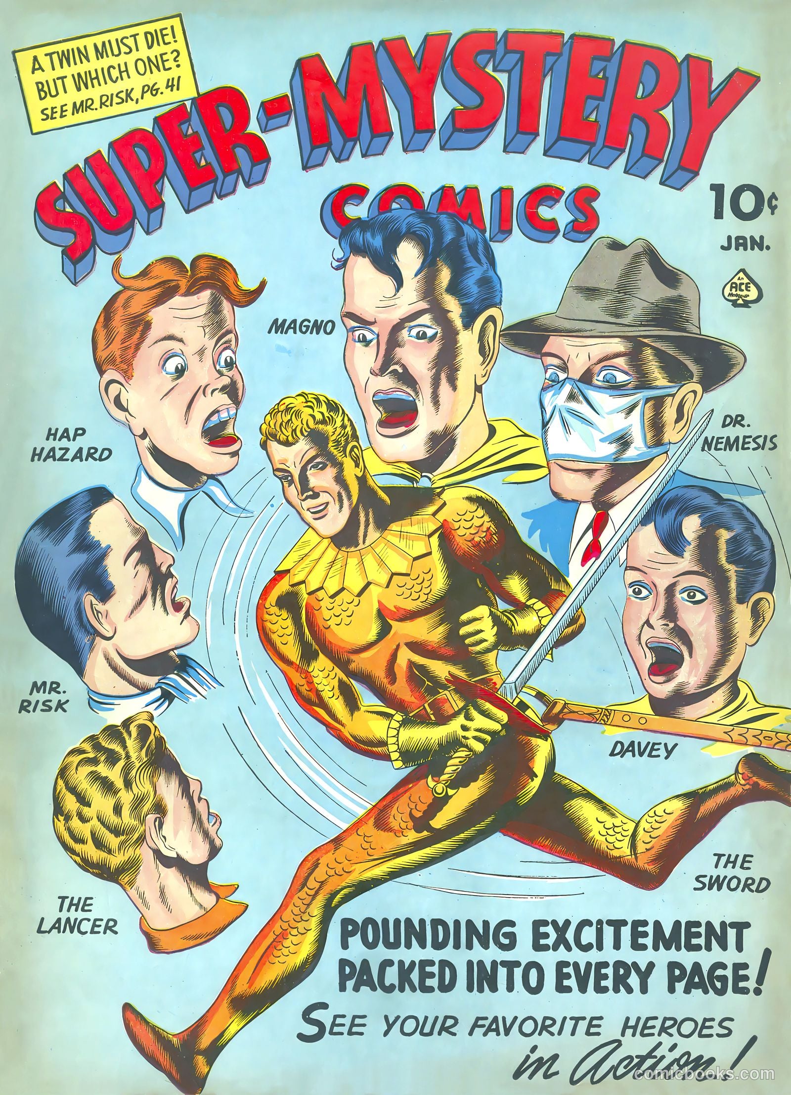 Super-Mystery Comics #1