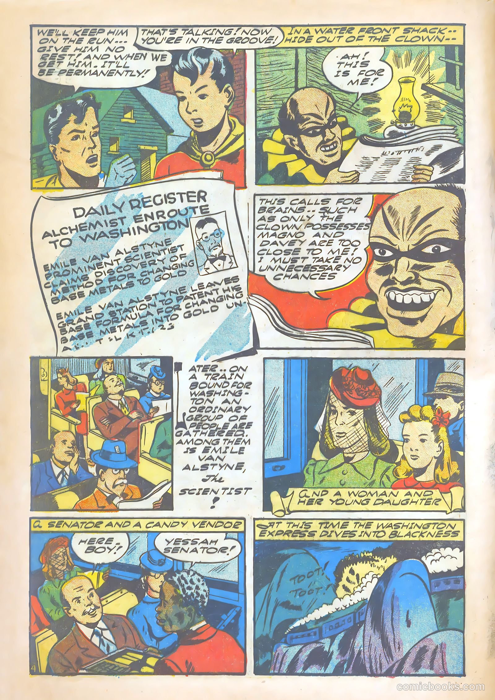 Super-Mystery Comics #1 (1948) — page 6 of 58