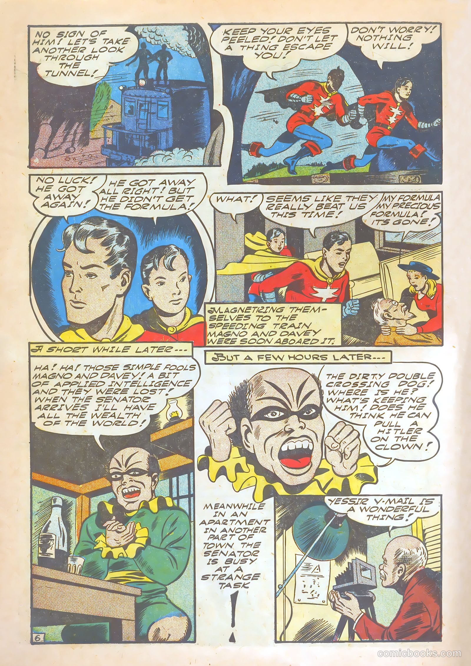 Super-Mystery Comics #1 (1948) — page 8 of 58