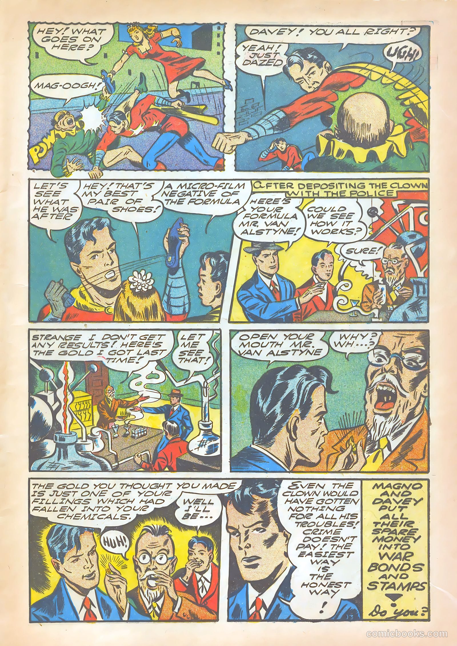 Super-Mystery Comics #1 (1948) — page 15 of 58
