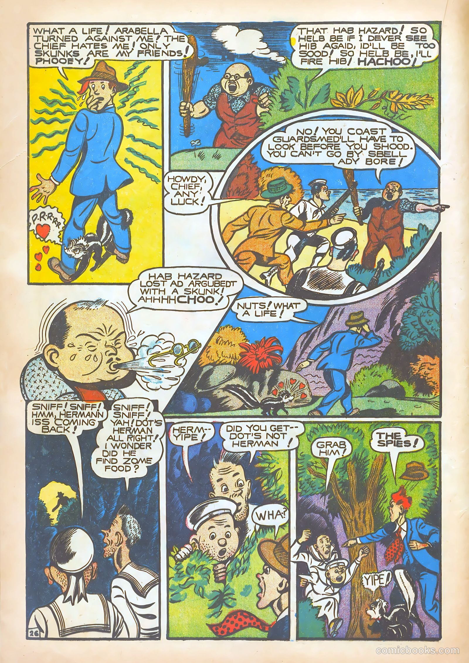 Super-Mystery Comics #1 (1948) — page 28 of 58