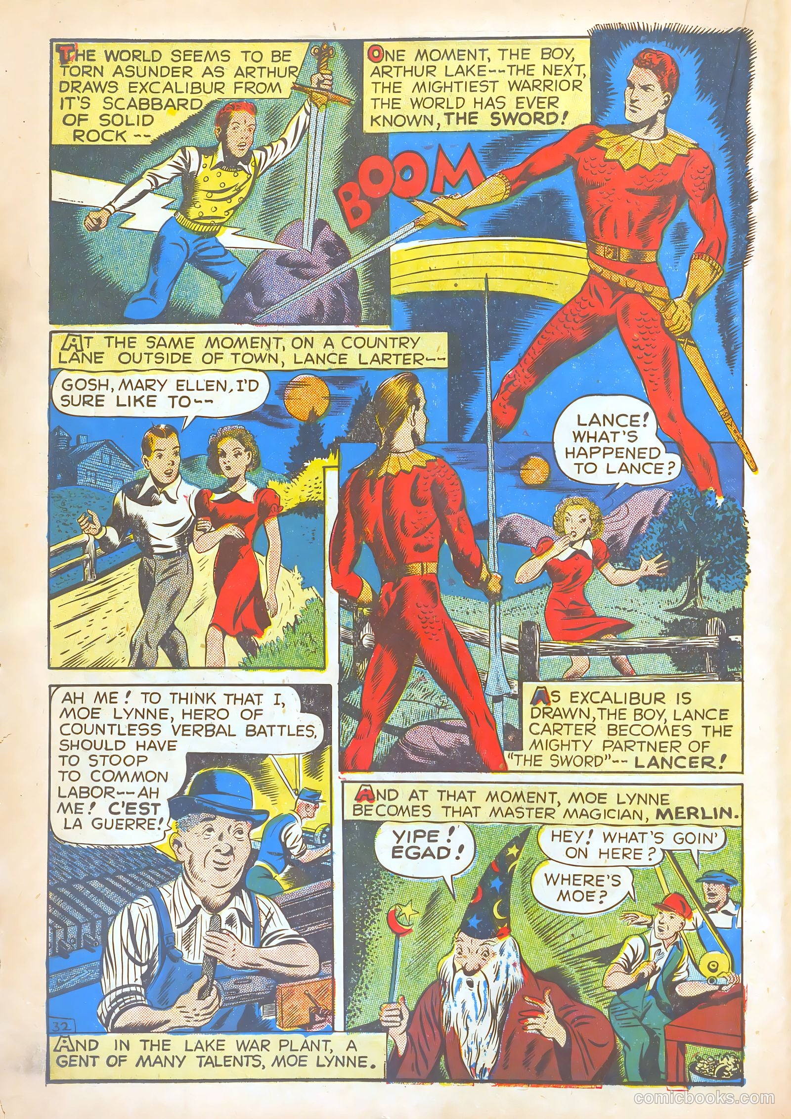 Super-Mystery Comics #1 (1948) — page 33 of 58