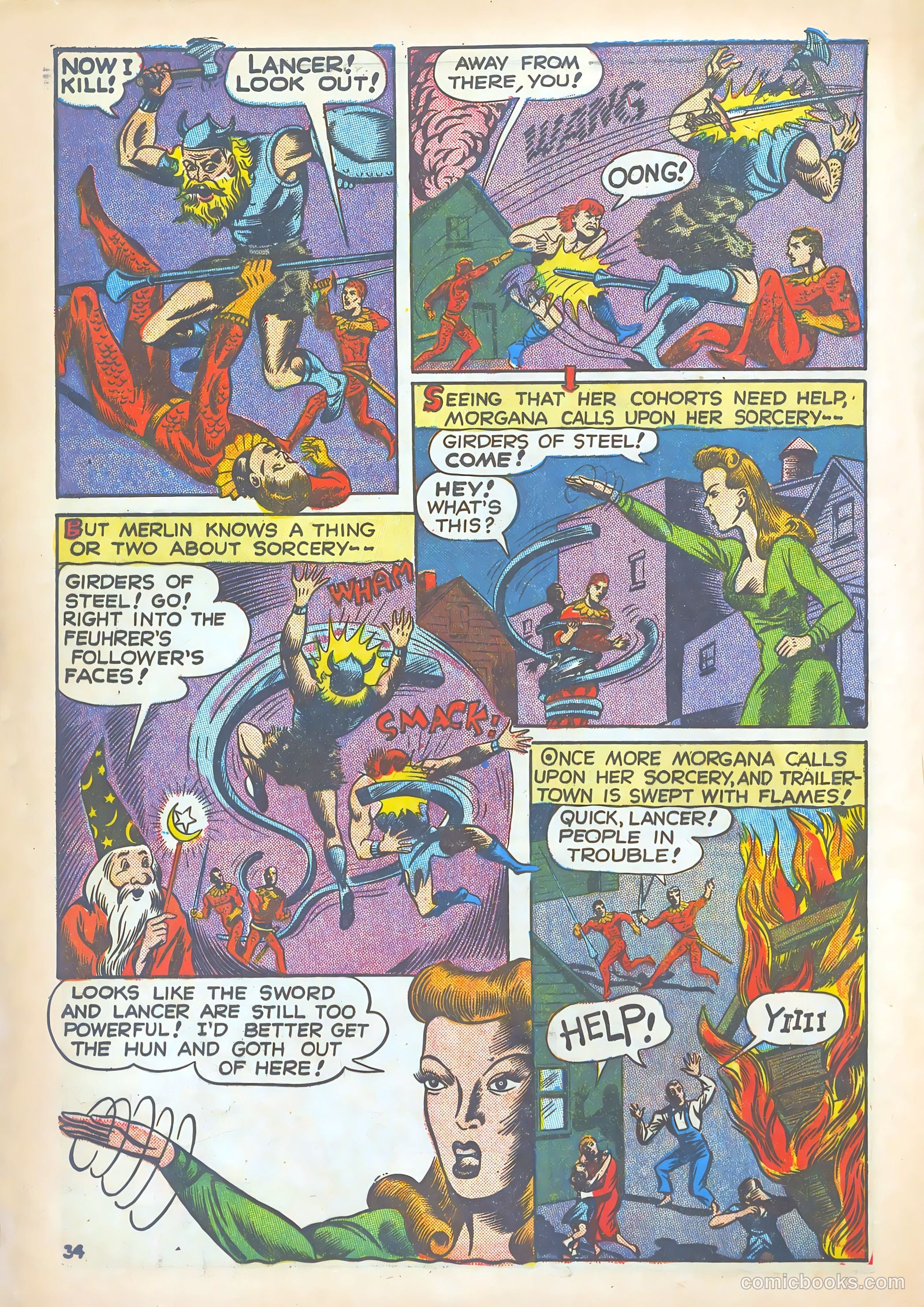 Super-Mystery Comics #1 (1948) — page 35 of 58