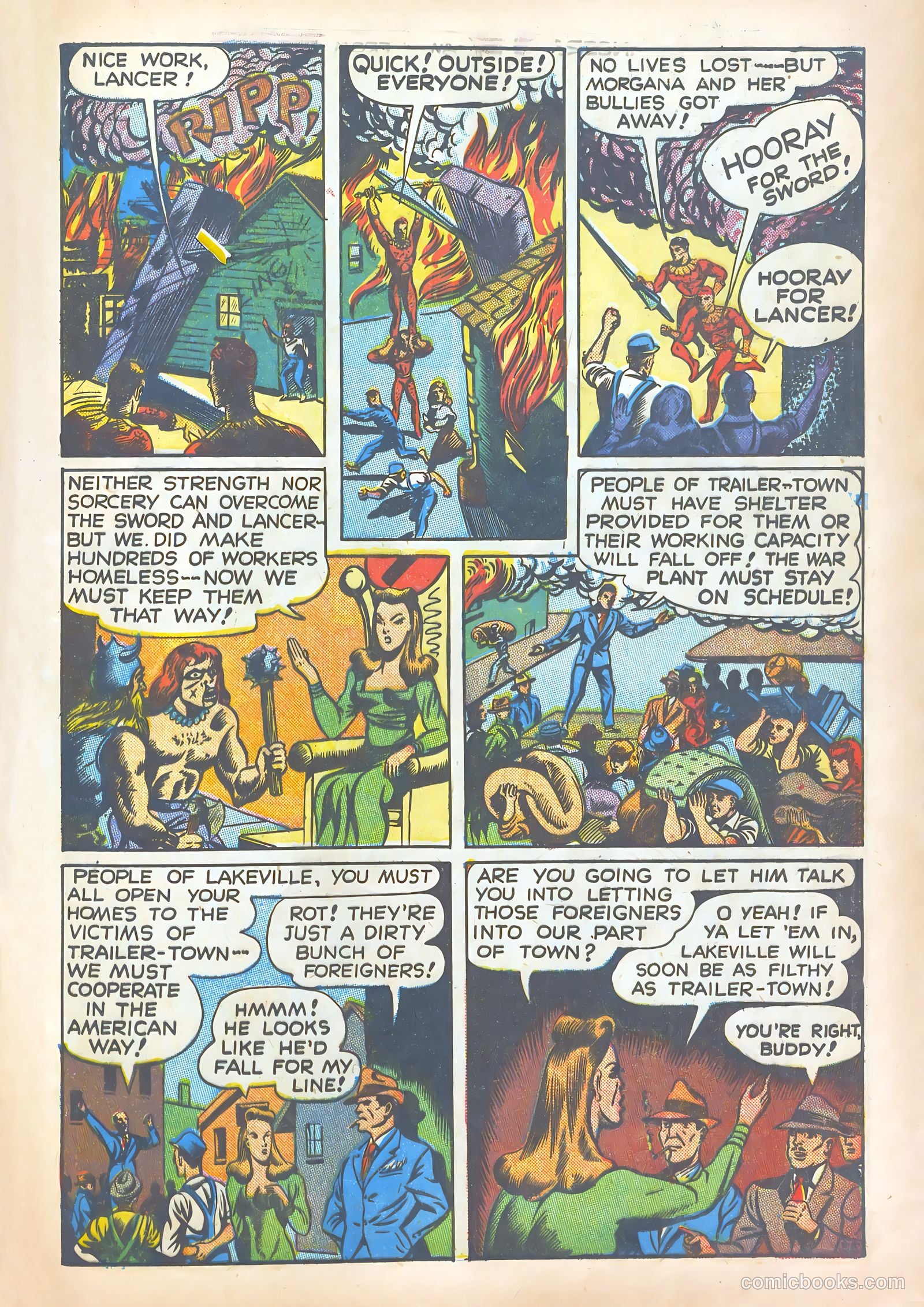 Super-Mystery Comics #1 (1948) — page 36 of 58