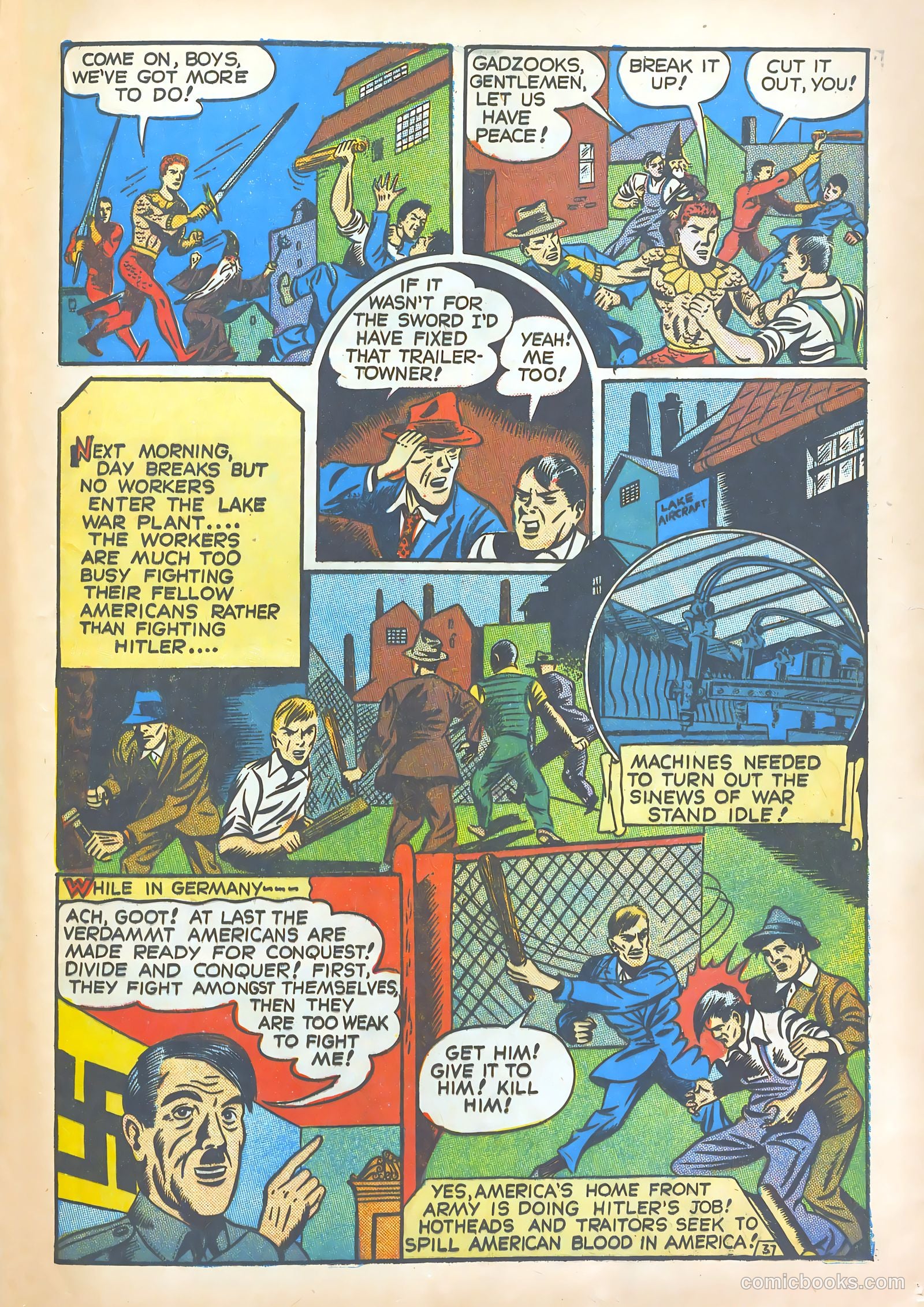 Super-Mystery Comics #1 (1948) — page 38 of 58