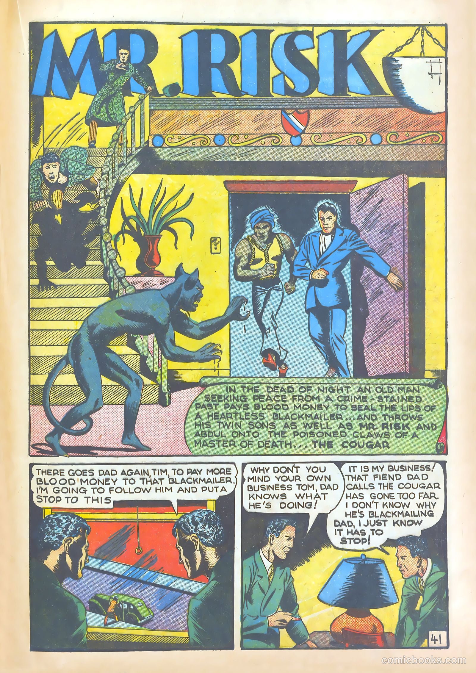 Super-Mystery Comics #1 (1948) — page 42 of 58