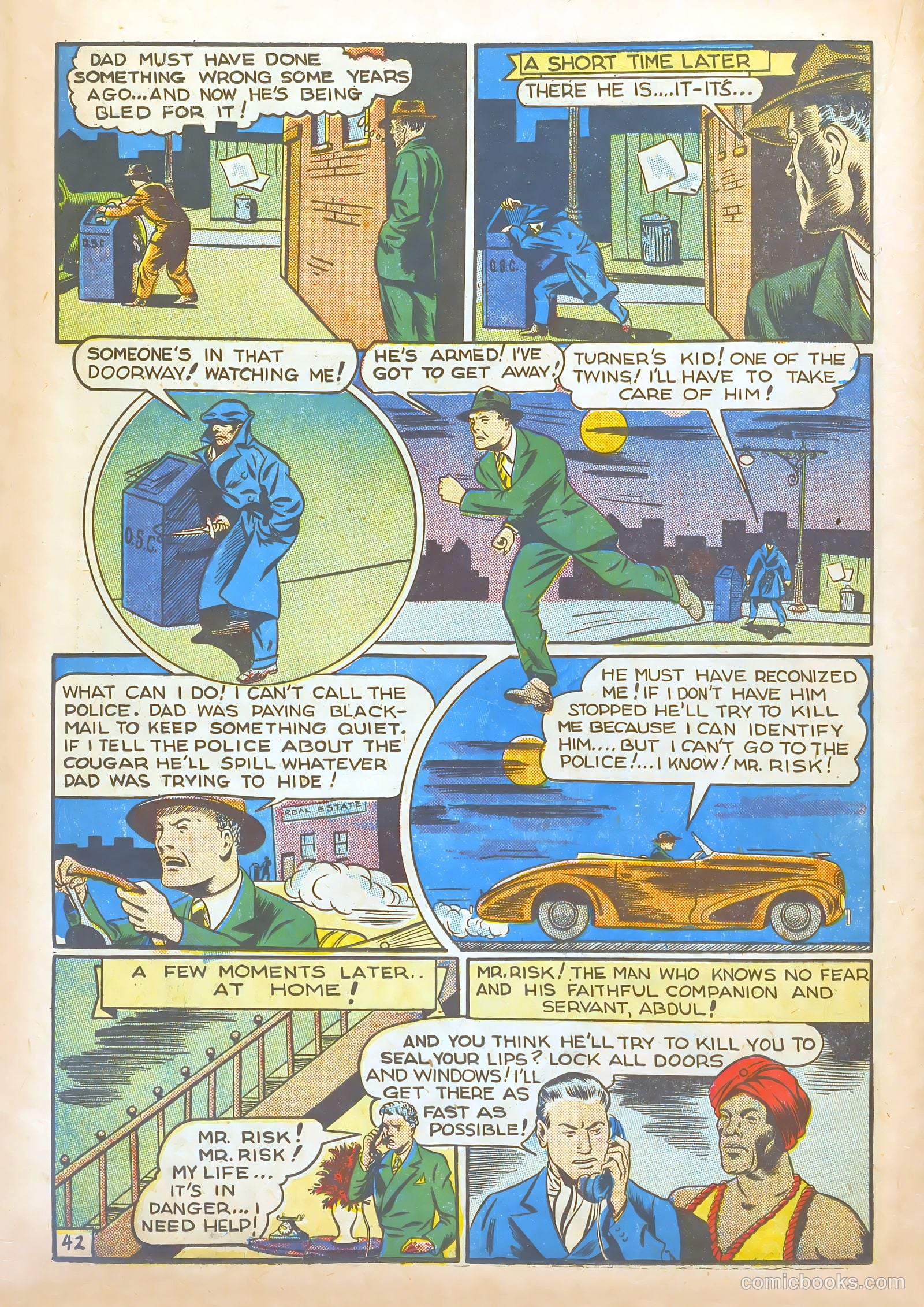 Super-Mystery Comics #1 (1948) — page 43 of 58