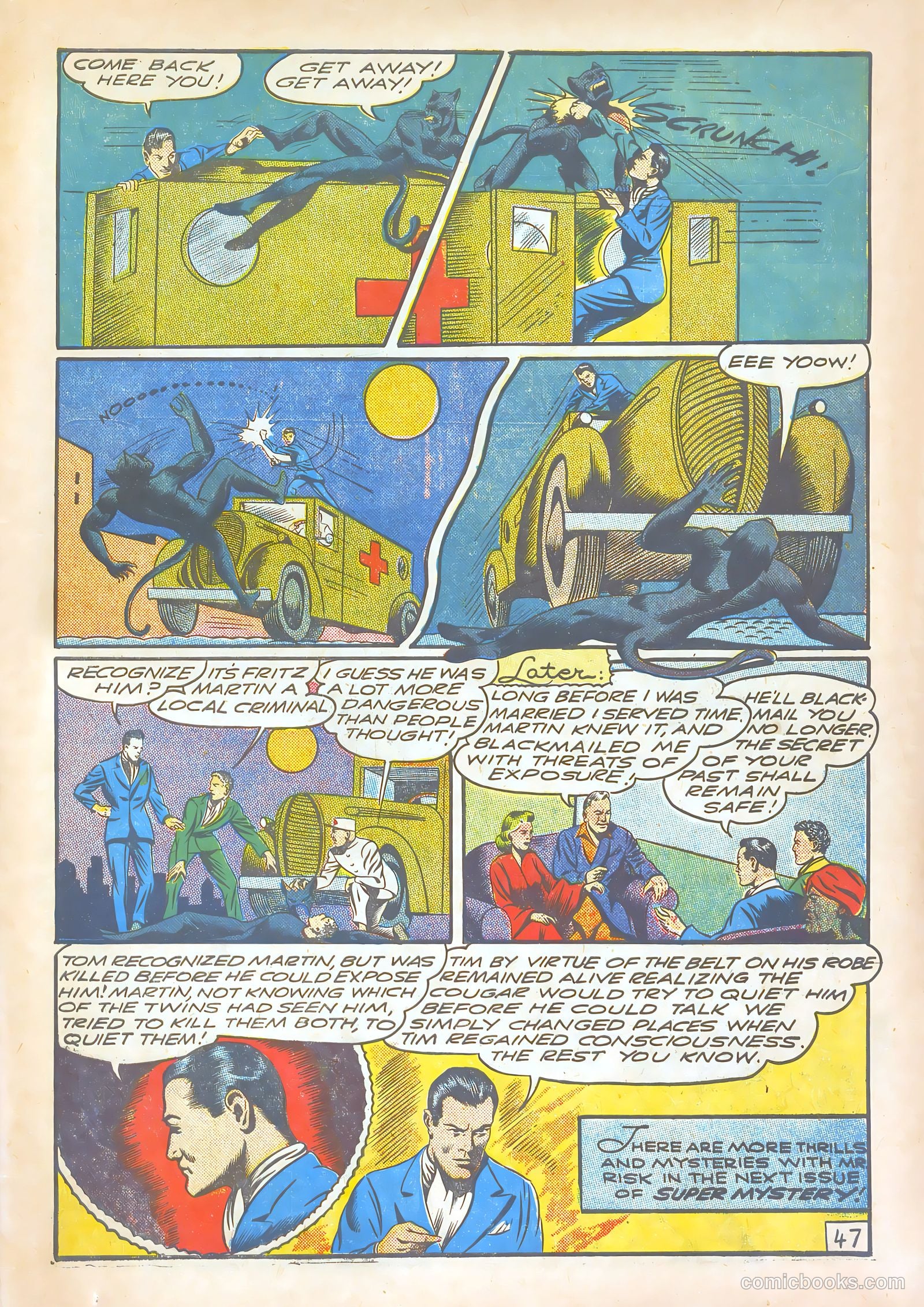 Super-Mystery Comics #1 (1948) — page 48 of 58
