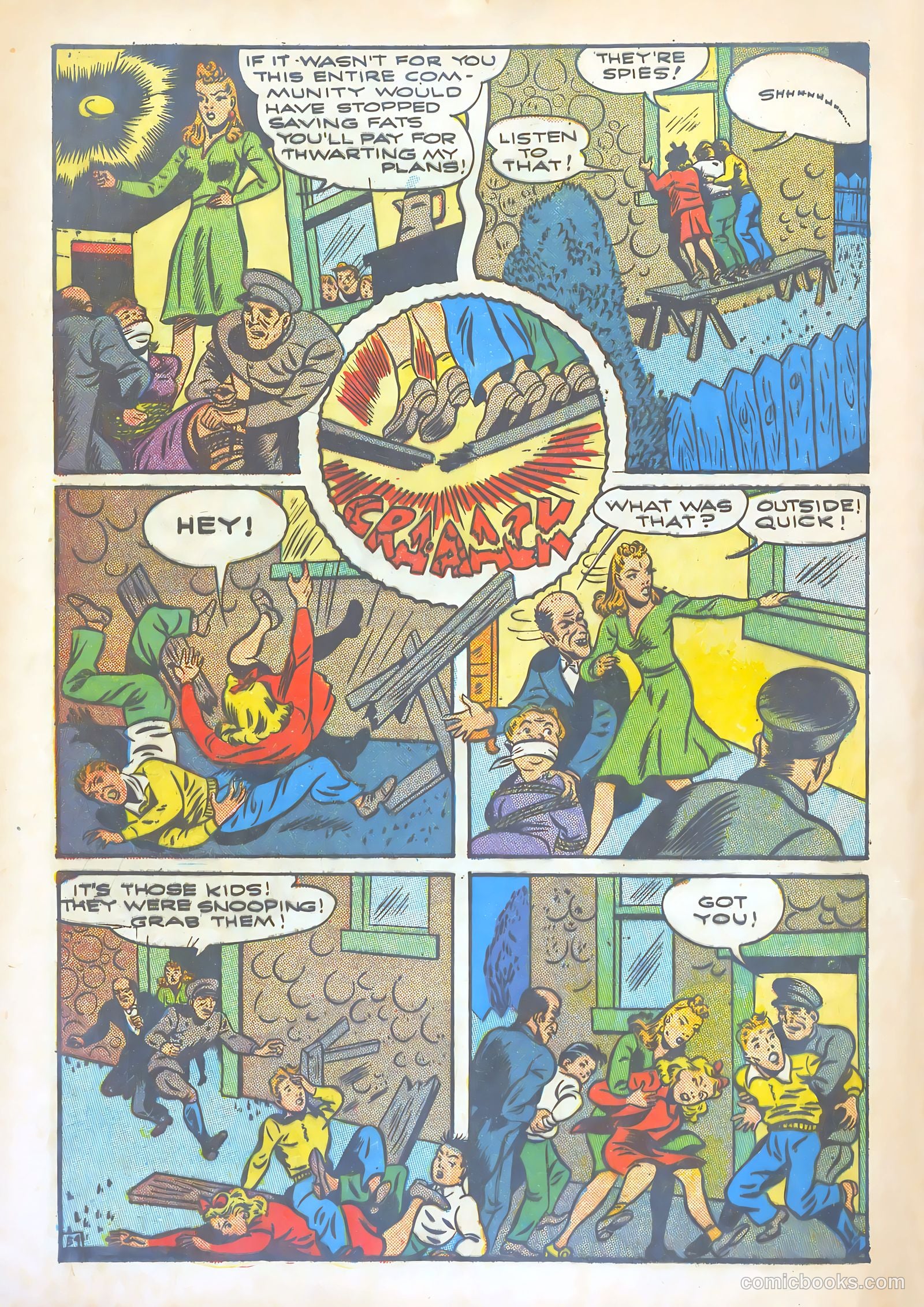 Super-Mystery Comics #1 (1948) — page 54 of 58