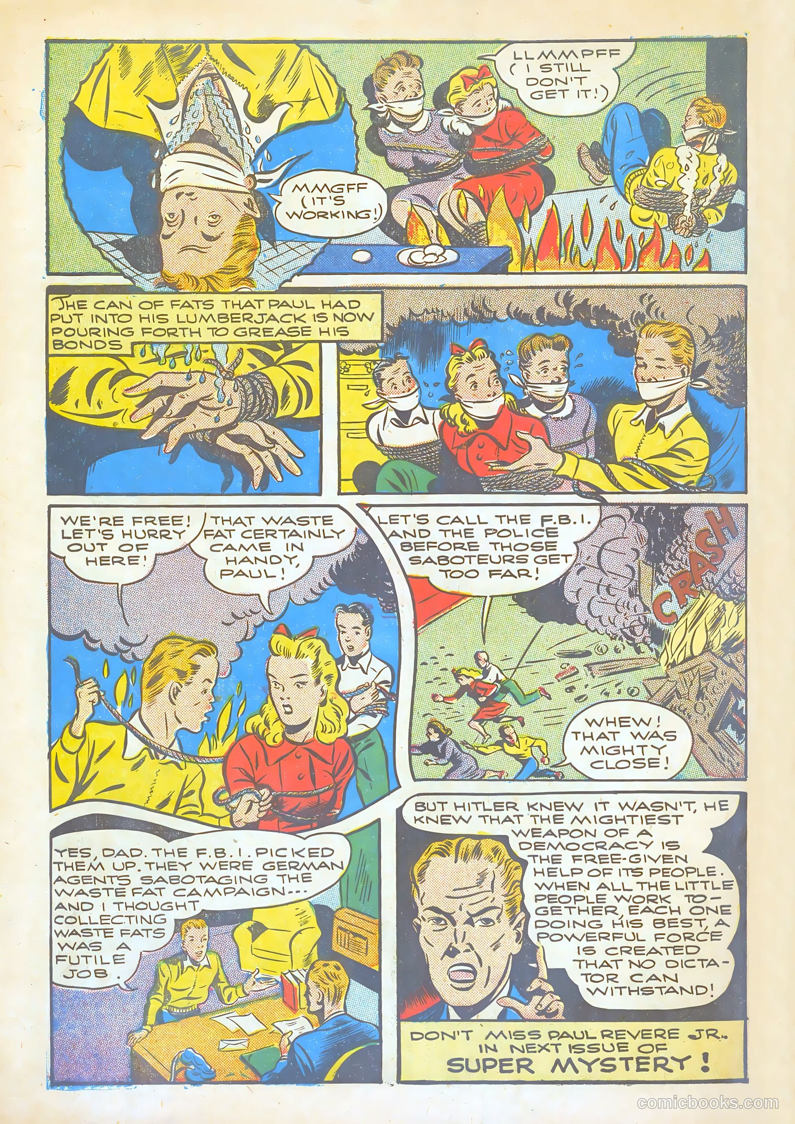 Super-Mystery Comics #1 (1948) — page 56 of 58