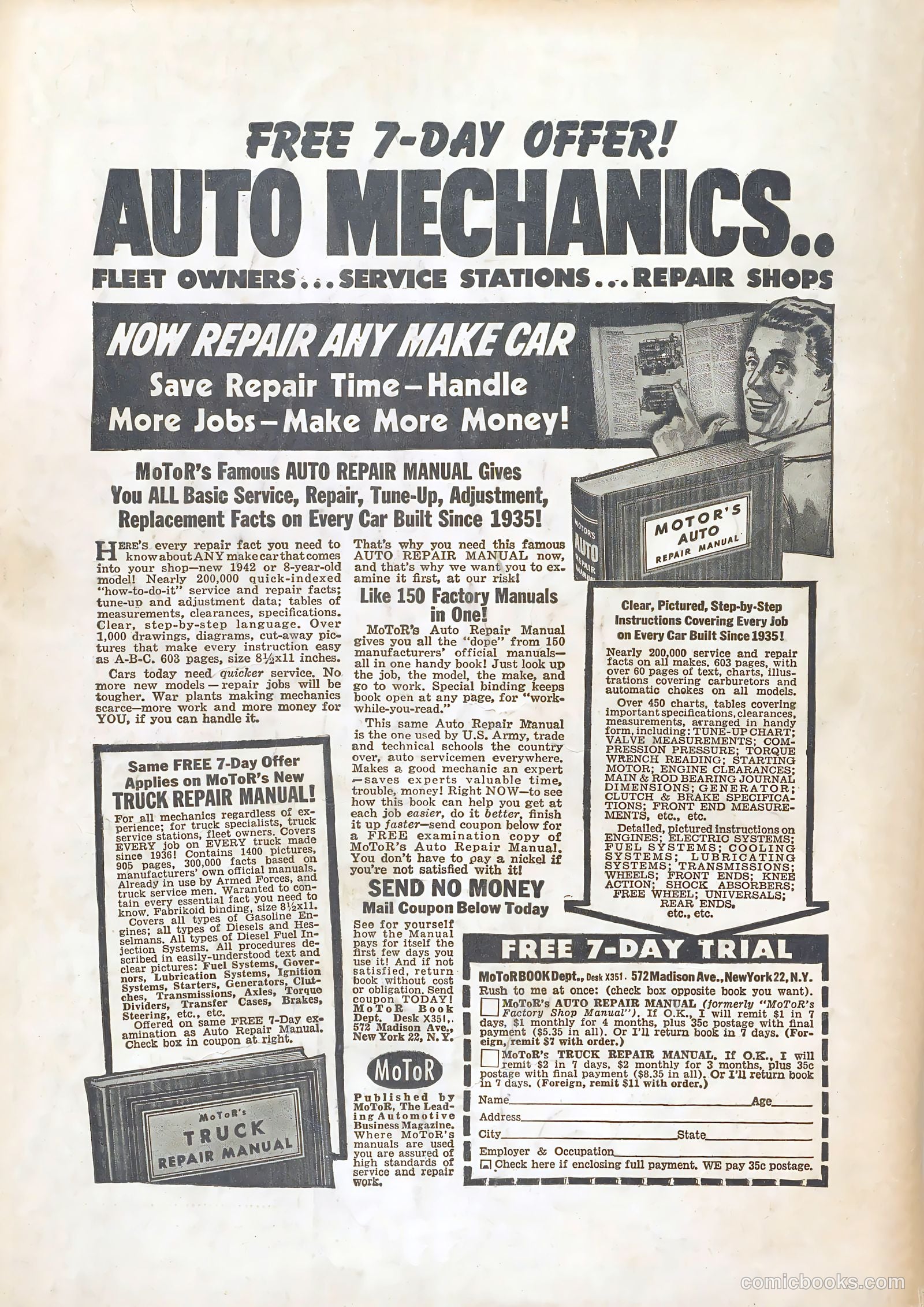 Super-Mystery Comics #1 (1948) — page 58 of 58