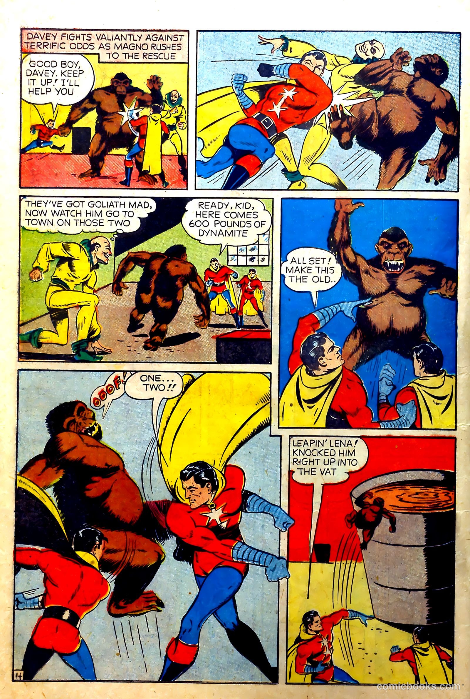 Super-Mystery Comics #2 (1944) — page 16 of 68