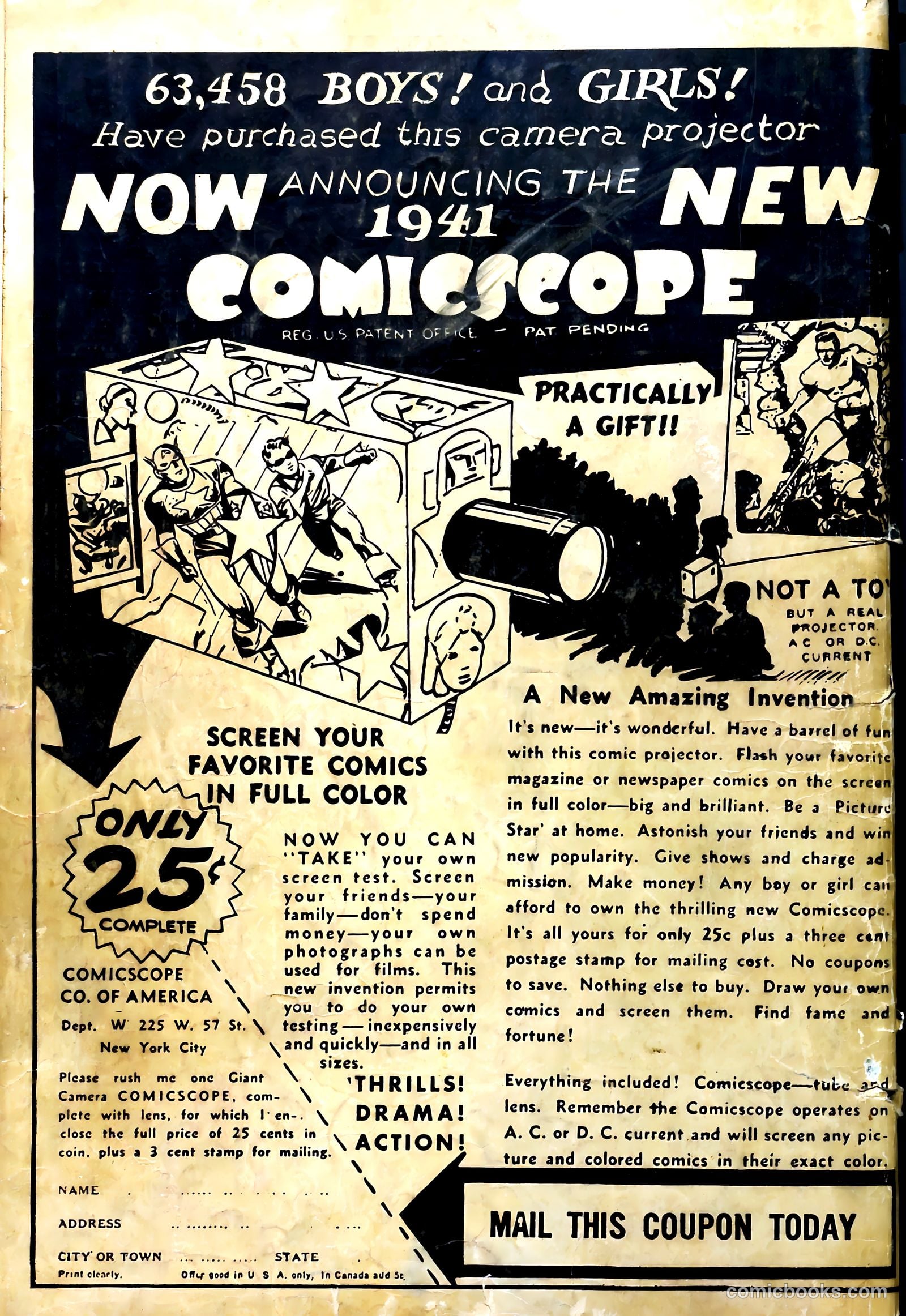 Super-Mystery Comics #2 (1944) — page 68 of 68