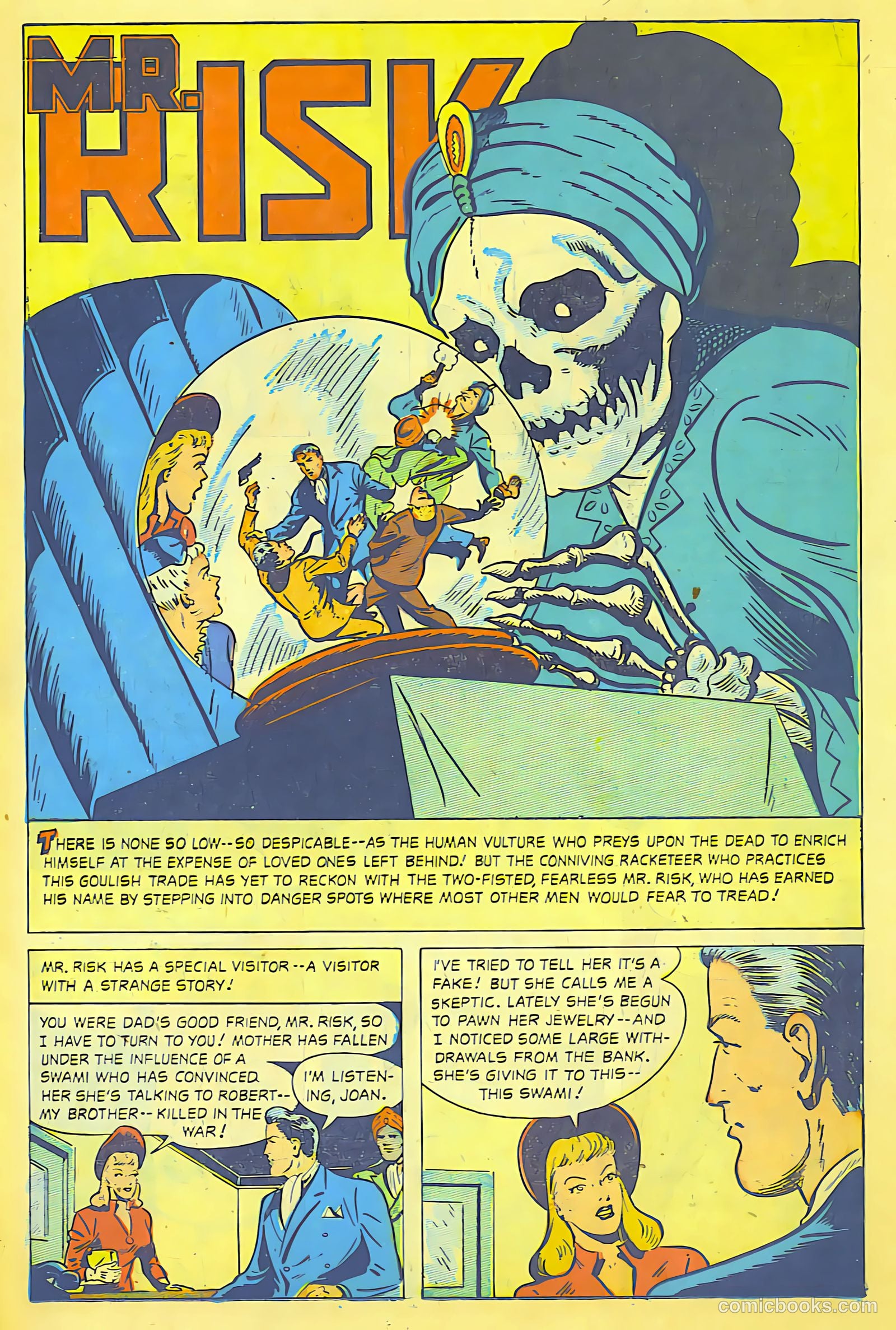 Super-Mystery Comics #3 (1946) — page 2 of 24