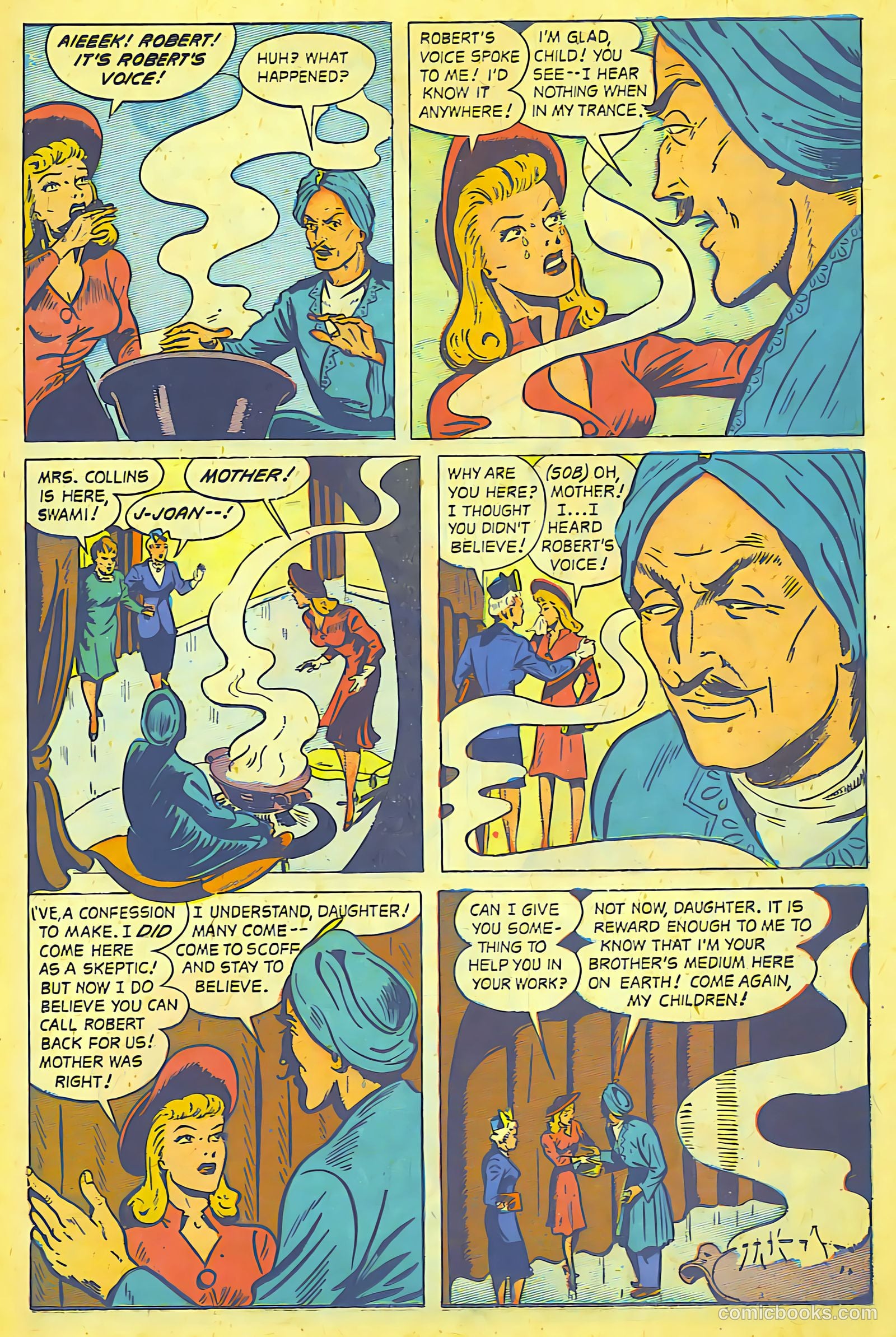 Super-Mystery Comics #3 (1946) — page 4 of 24