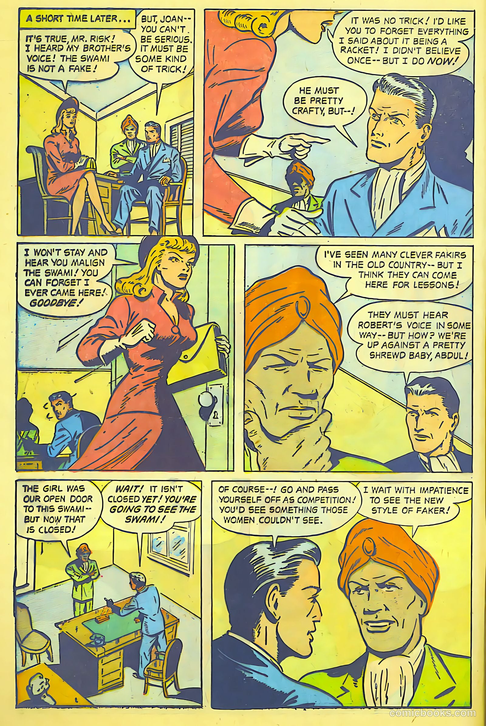 Super-Mystery Comics #3 (1946) — page 5 of 24