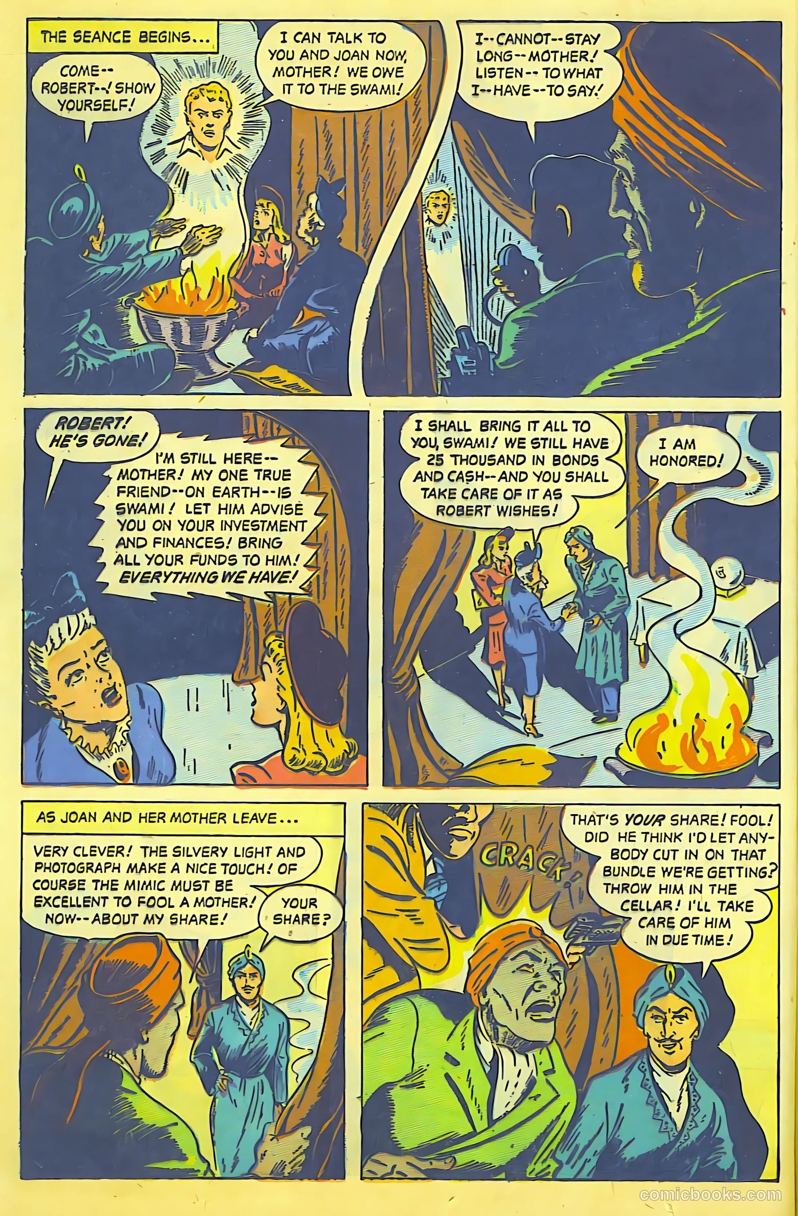 Super-Mystery Comics #3 (1946) — page 7 of 24